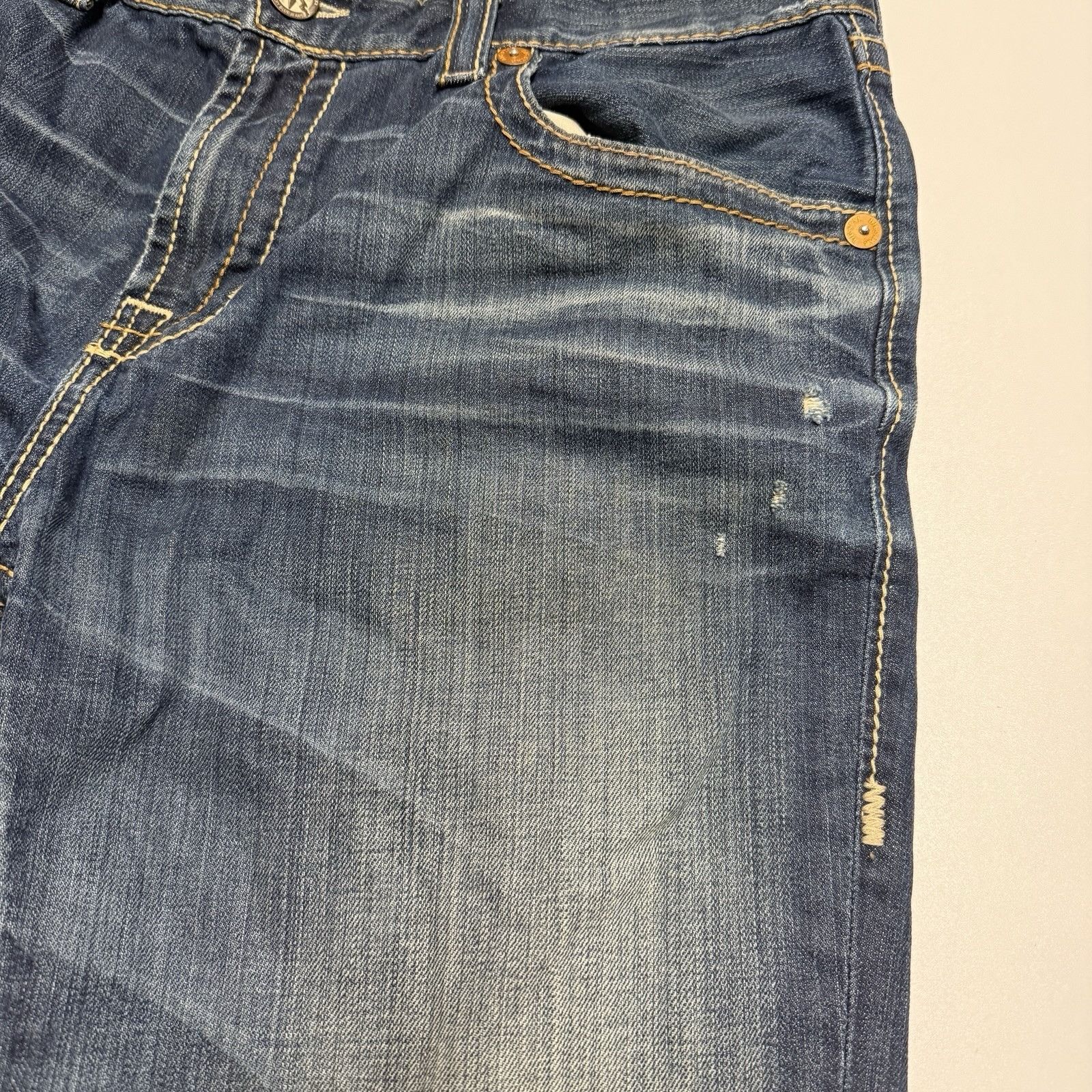 Big Star Big Star Pioneer Jeans Mens Boot Cut Vintage Collection Blue Size US 38 / EU 54 - 4 Thumbnail