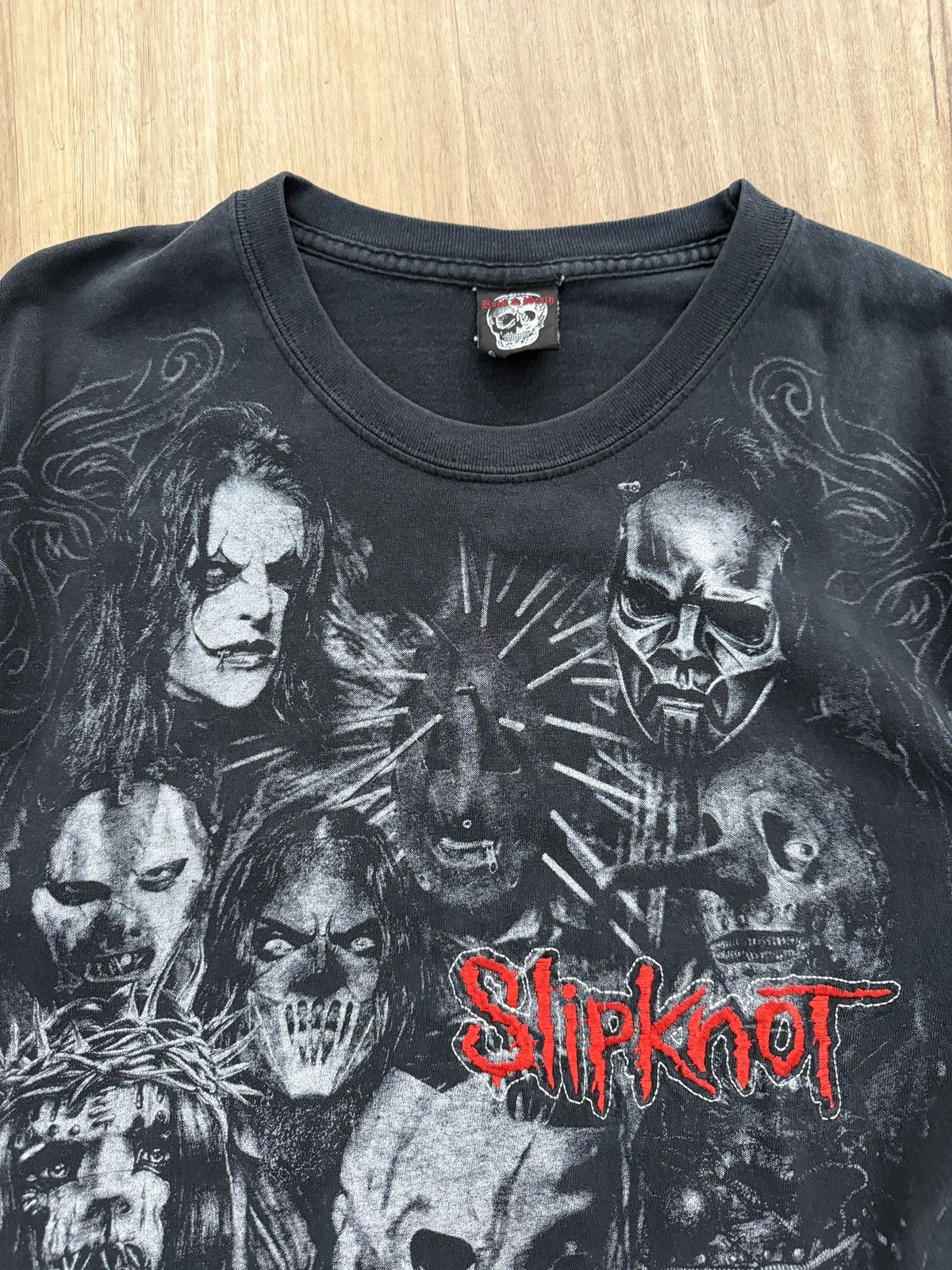 Iron Maiden Vintage 90s Slipknot Mexican Band T-Shirt Size Medium Size US M / EU 48-50 / 2 - 3 Thumbnail