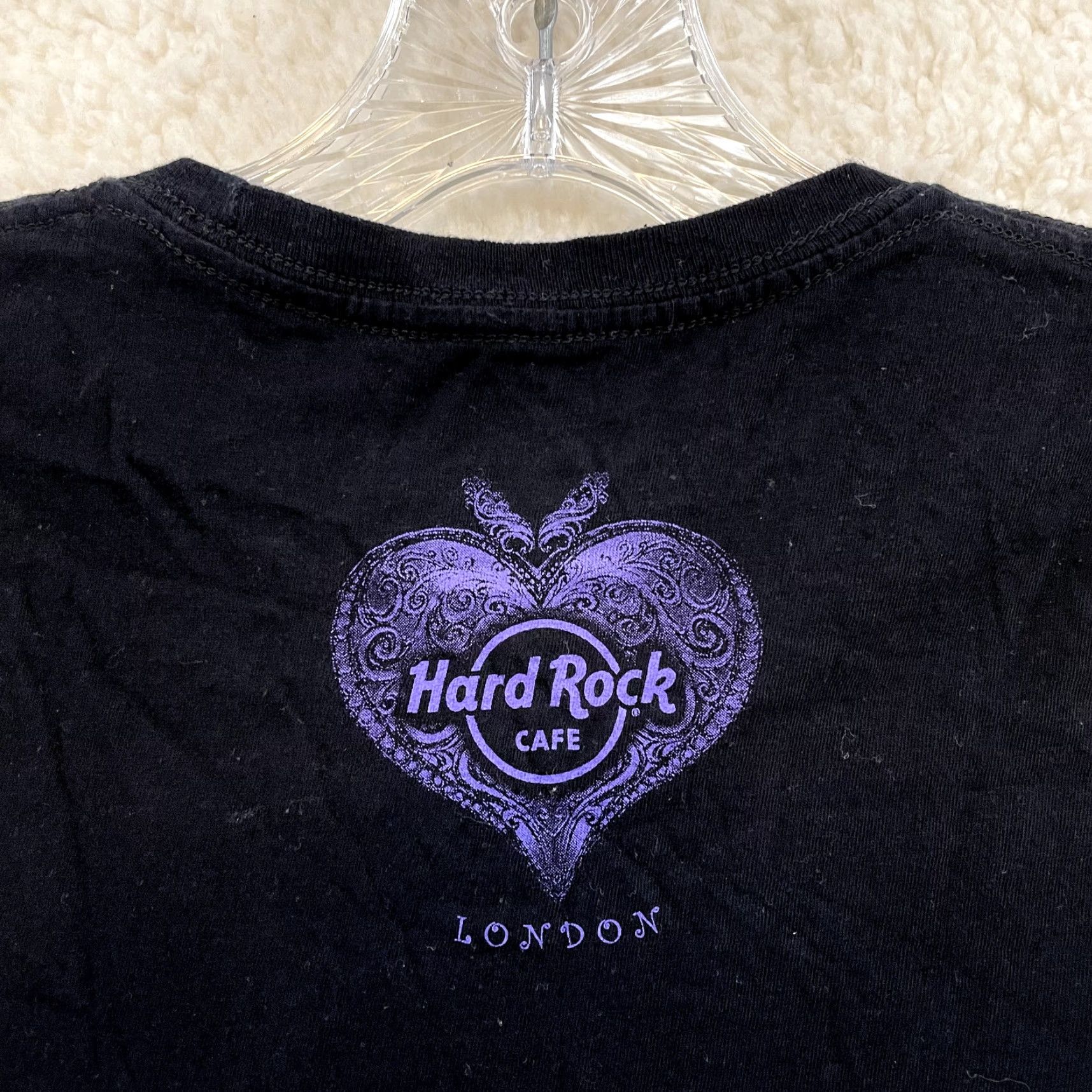 Hard Rock Cafe VINTAGE Hard Rock Shirt XS Small Y2K Shakira Studded Bling Cyber Tattoo Moto Womens S Size S / US 4 / IT 40 - 5 Thumbnail