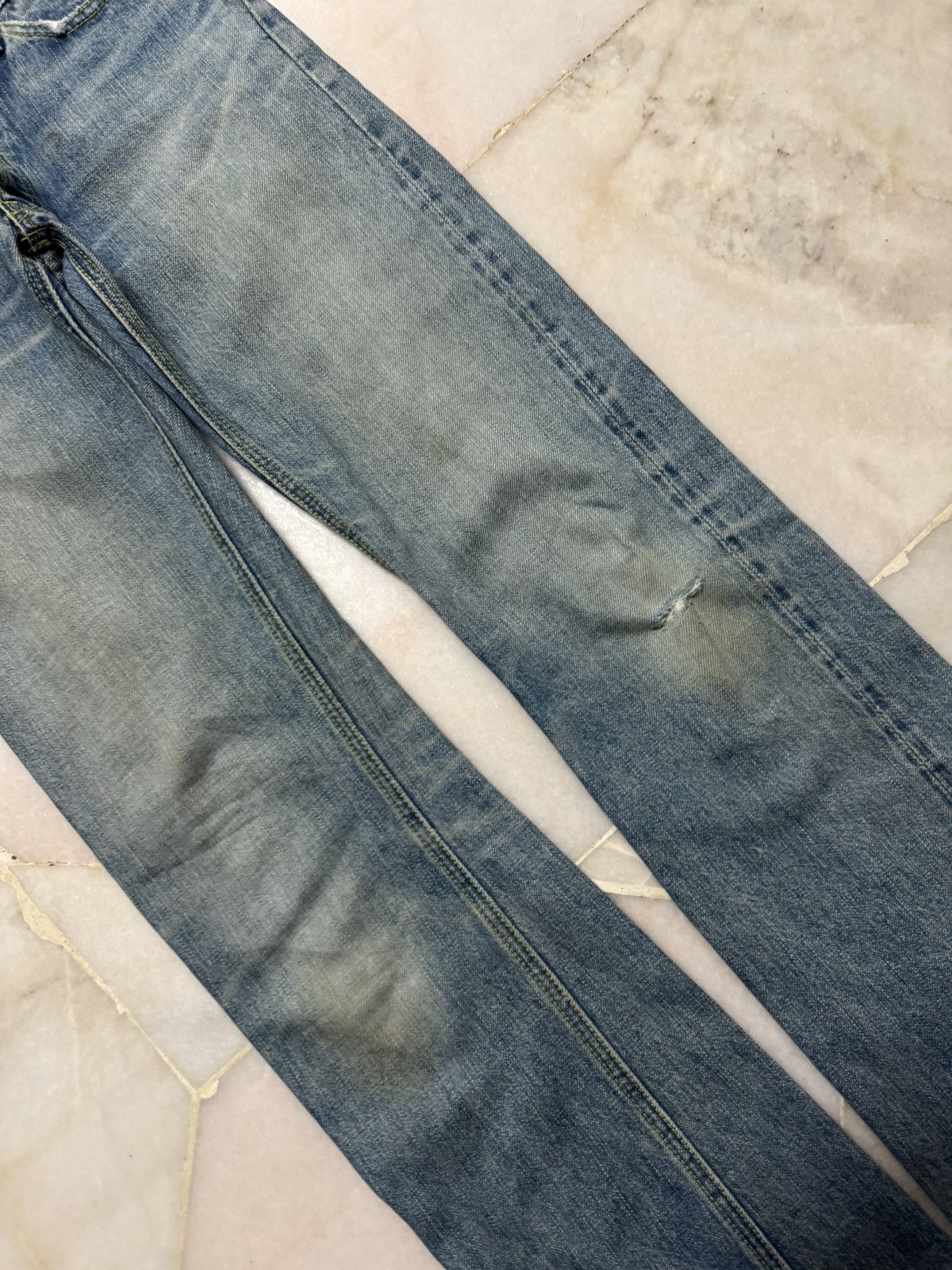 14th Addiction 💥SELVEDGE💥90's KATOTOGI MADE IN JAPAN FADED SELVEDGE FLARED Size US 26 / EU 42 - 5 Thumbnail