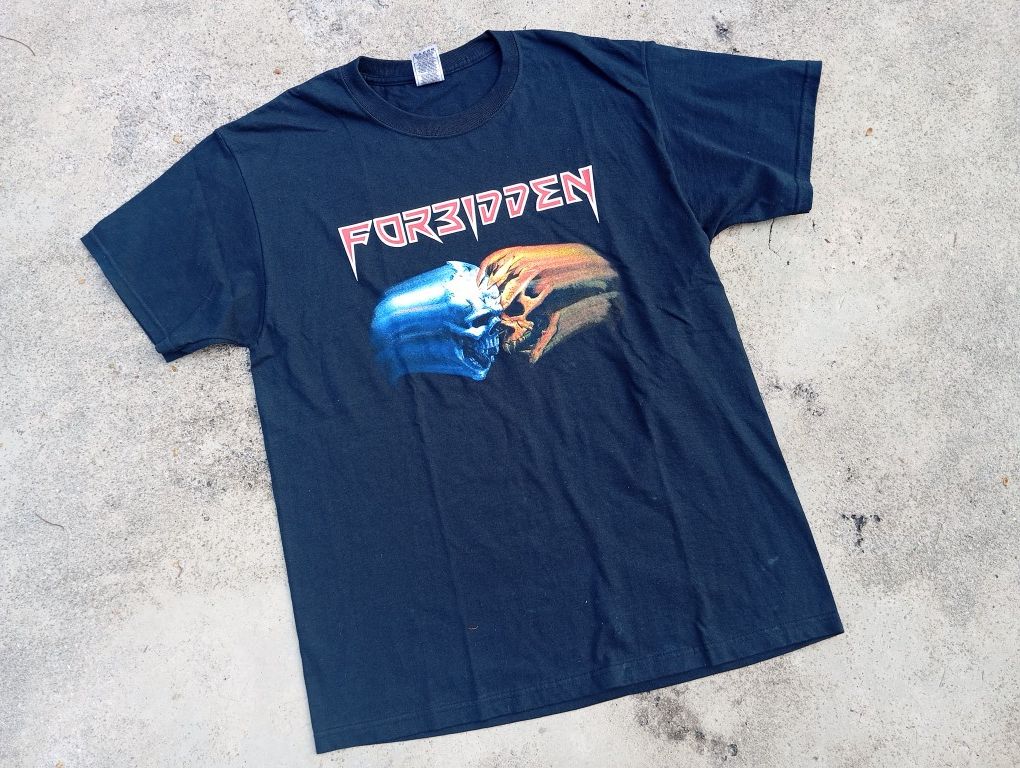 Band Tees VTG y2k Forbidden 2008 ☠️🤘 Band Metal tshirt 🎸 Size US L / EU 52-54 / 3 - 2 Thumbnail