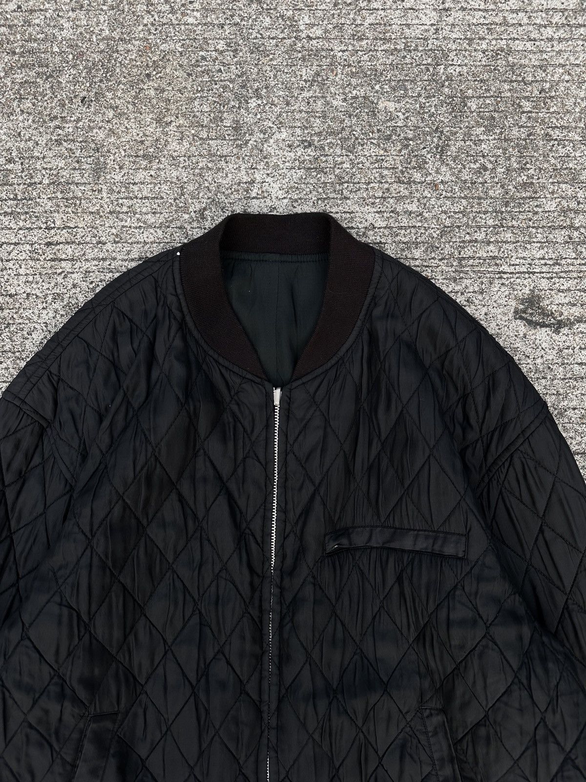 Comme des Garcons Homme Comme des Garcons AW93 Quilted Reversible Bomber Jacket Size US M / EU 48-50 / 2 - 3 Thumbnail