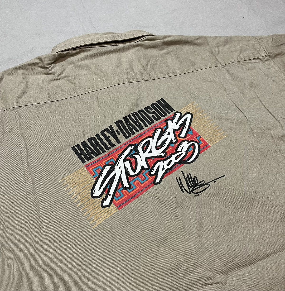Harley Davidson Harley Davidson vintage shirt Sturgis 2003 Size US XXL / EU 58 / 5 - 5 Thumbnail