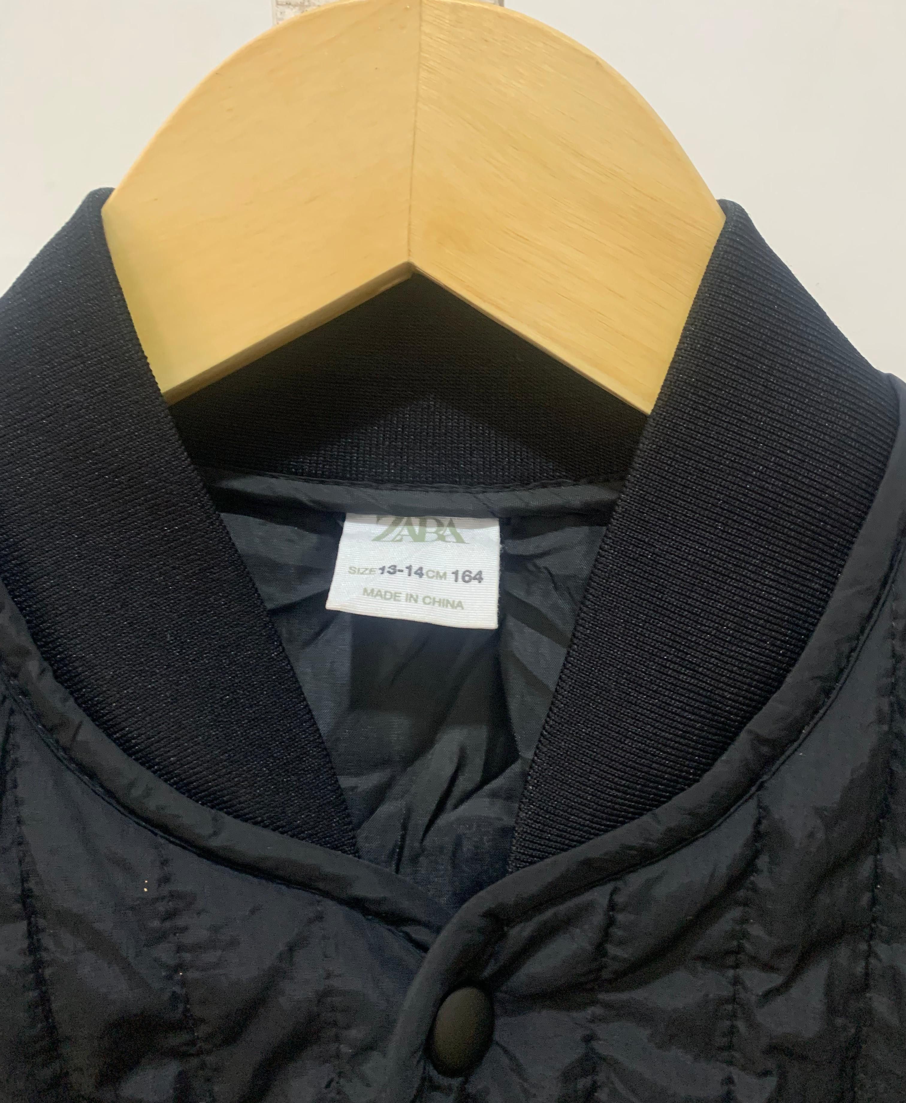 Zara ZARA Quilted Nylon Bomber Jacket "YEAH DUDE" - Size S Size US S / EU 44-46 / 1 - 2 Thumbnail
