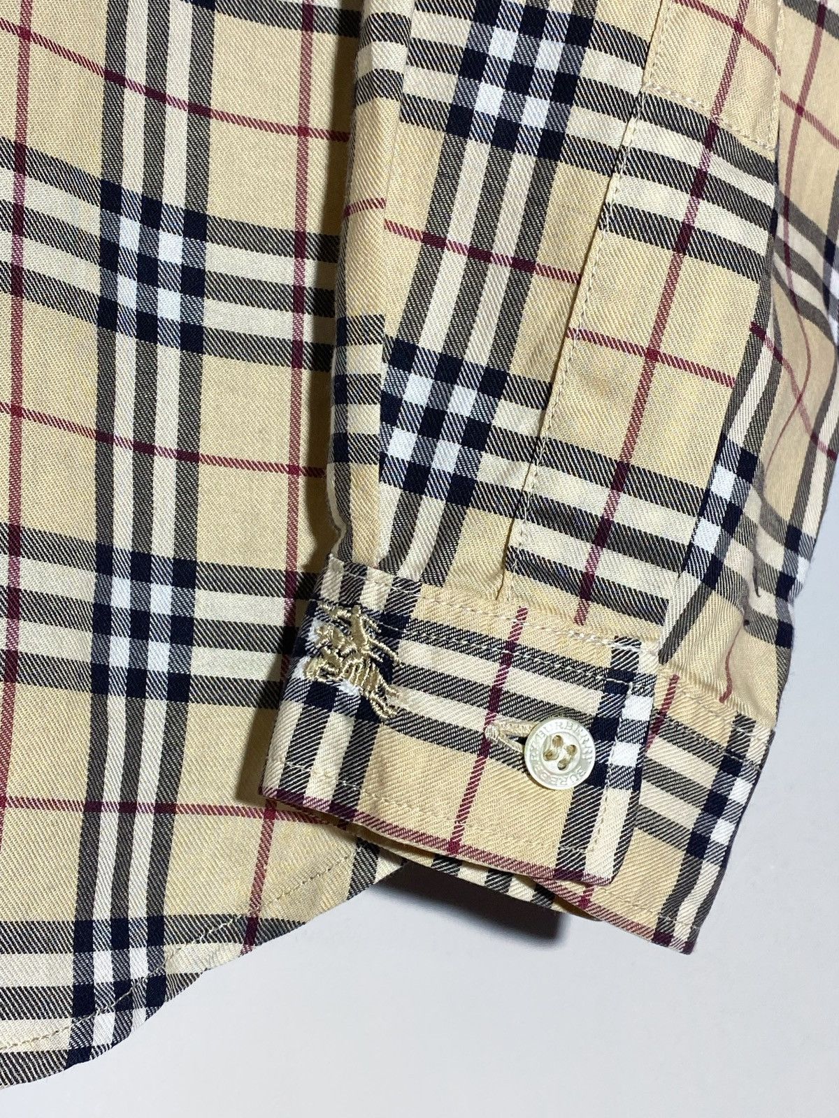Burberry Vintage Burberry London Nova Check All Over Print Rare Shirt Size M / US 6-8 / IT 42-44 - 5 Thumbnail