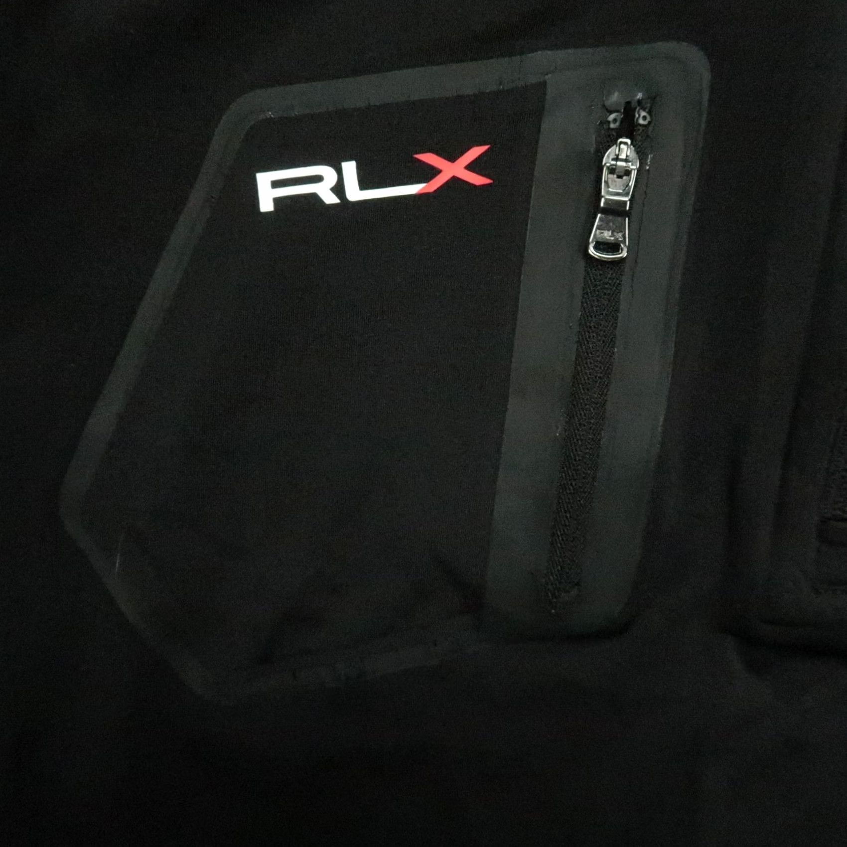 RLX Ralph Lauren RLX Ralph Lauren Pullover Mens XL Black Quarter Zip Performance Golf Size US XL / EU 56 / 4 - 4 Thumbnail