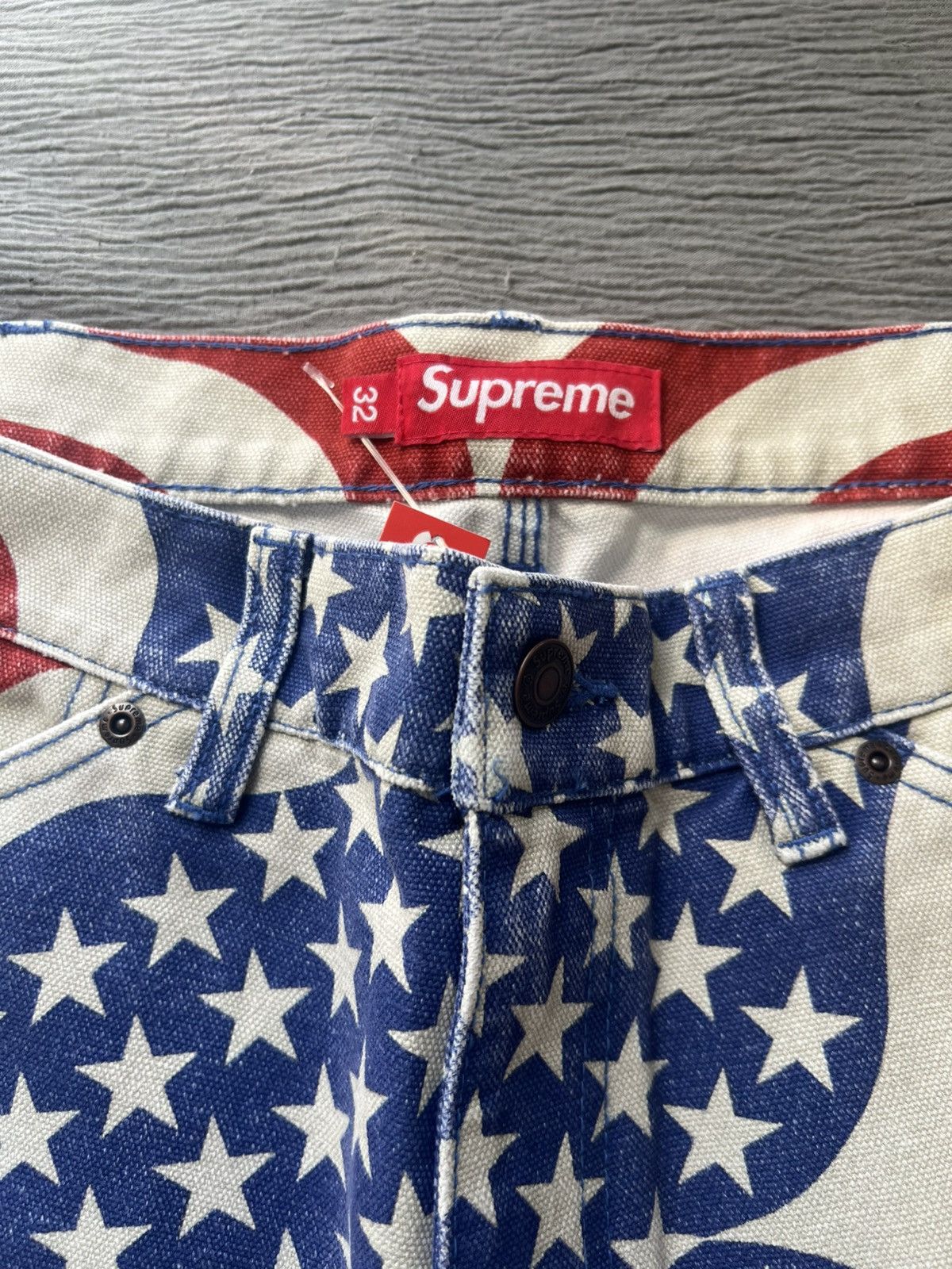 Supreme Supreme Flag Double Knee Painter Pant Size 32 Size US 32 / EU 48 - 5 Thumbnail