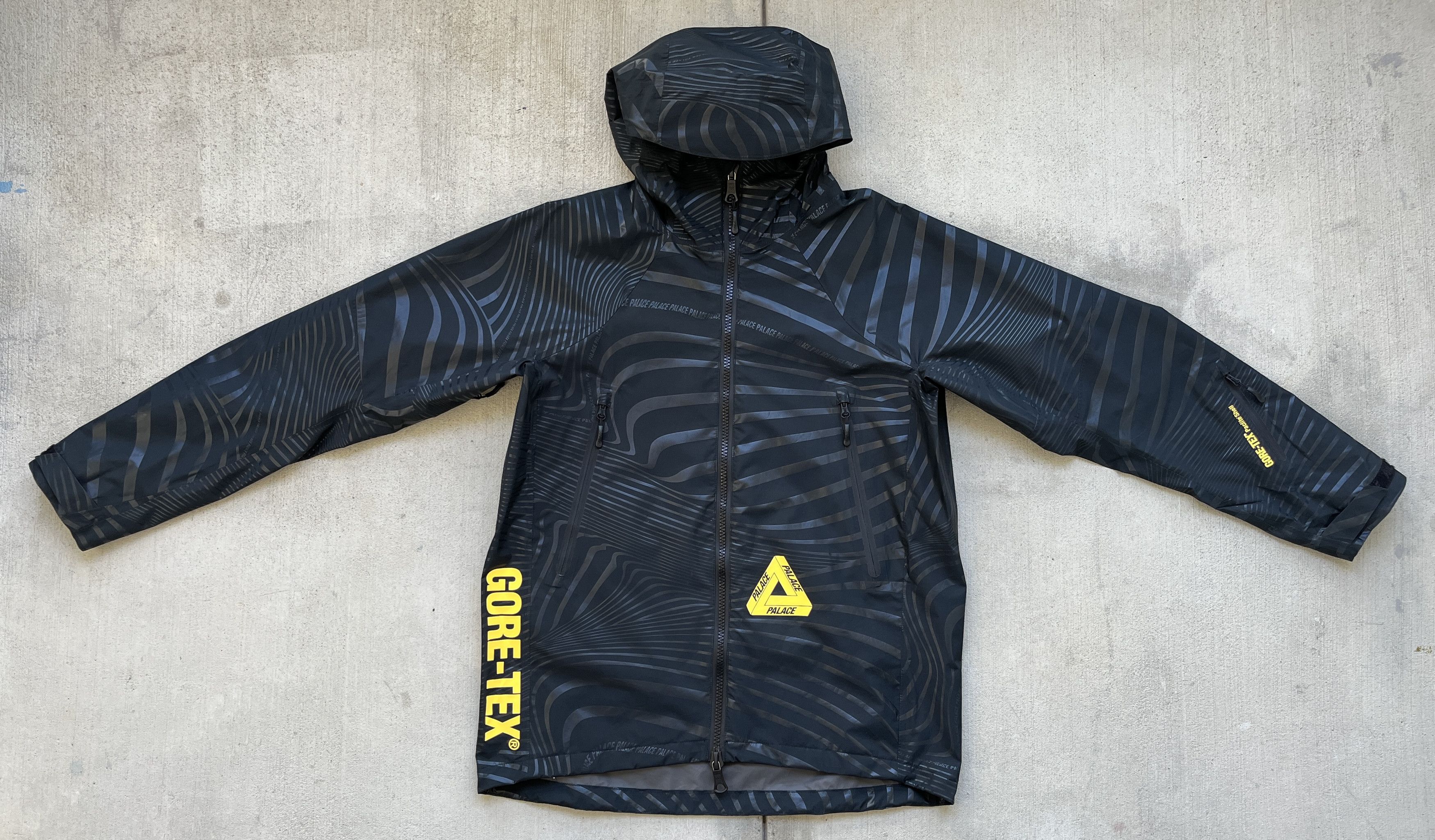 Image of Goretex x Palace Gore-Tex Vortex Paclite Jacket Black Size Xl, Men's