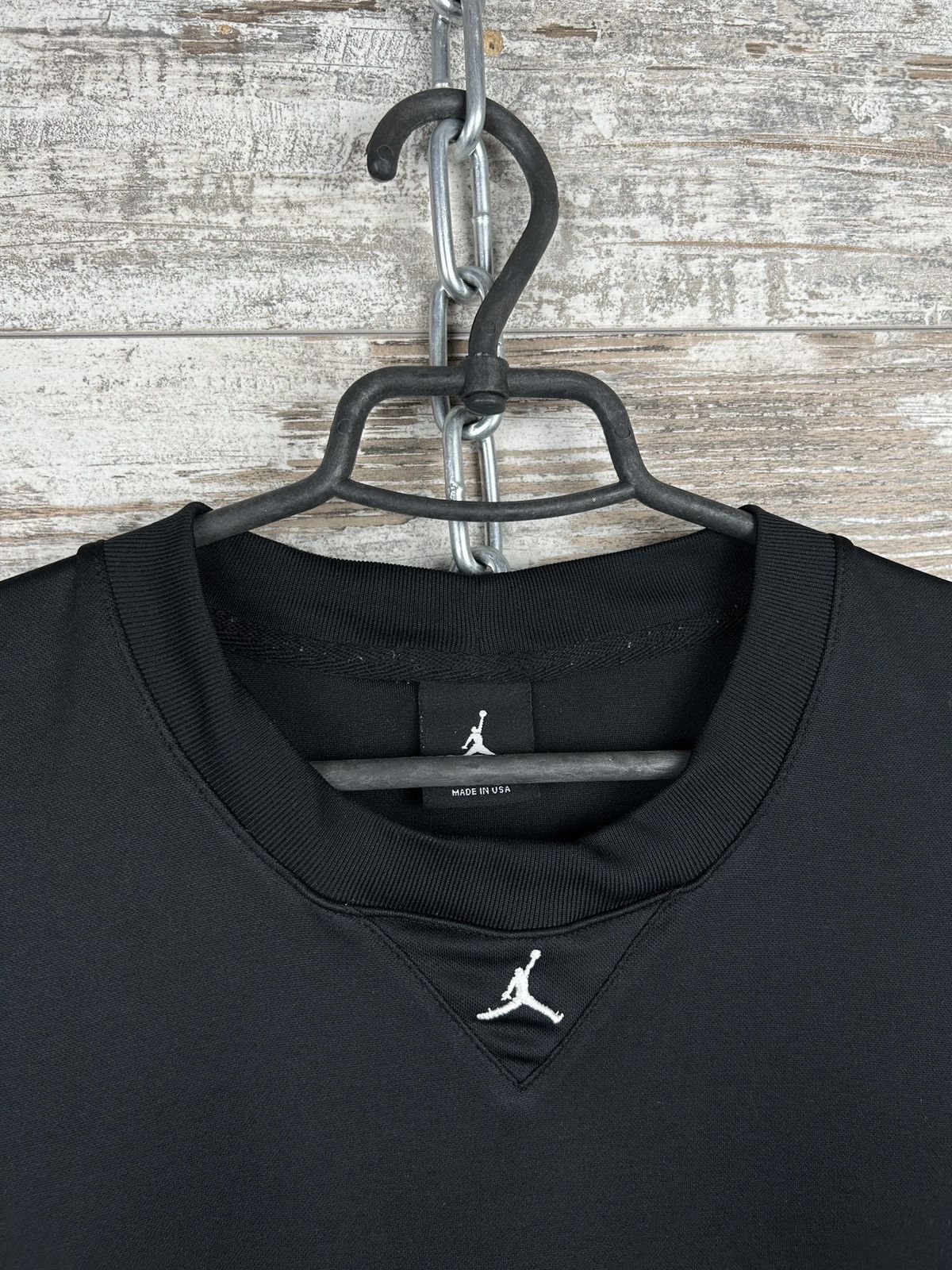 Jordan Brand × Vintage Mens Vintage Jordan centre logo T-shirt tee made in USA y2k Size US L / EU 52-54 / 3 - 3 Thumbnail