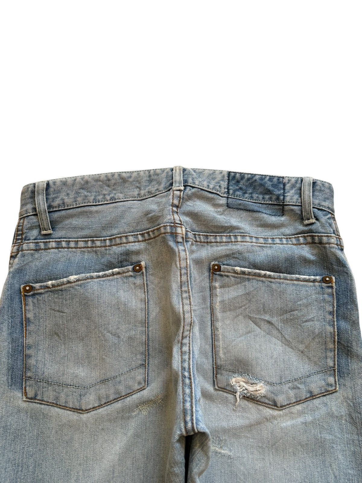 Japanese Brand SALES🔥Vintage Japanese Brand Mud Wash Distressed Jeans Size US 31 - 8 Thumbnail