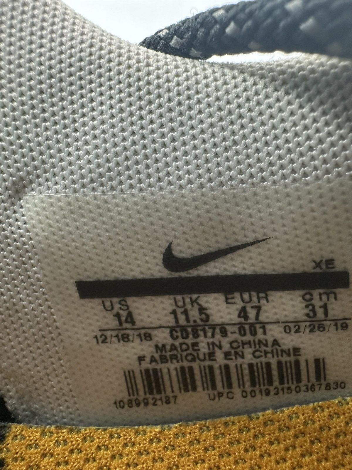 Nike × Off-White Nike x OFF WHITE SNEAKERS Size US 14 / EU 47 - 12 Thumbnail