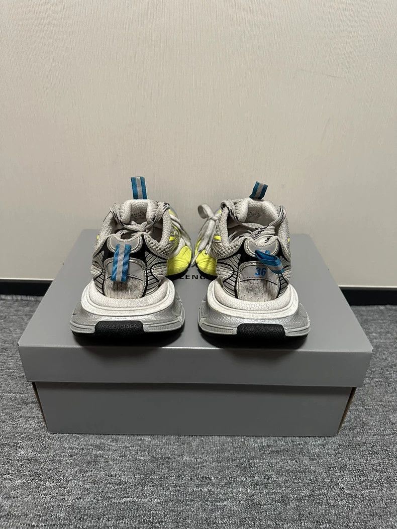 Balenciaga Balenciaga Balenciaga Sneakers in Gray Yellow Blue Color - Size US 6 / IT 36 - 3 Thumbnail
