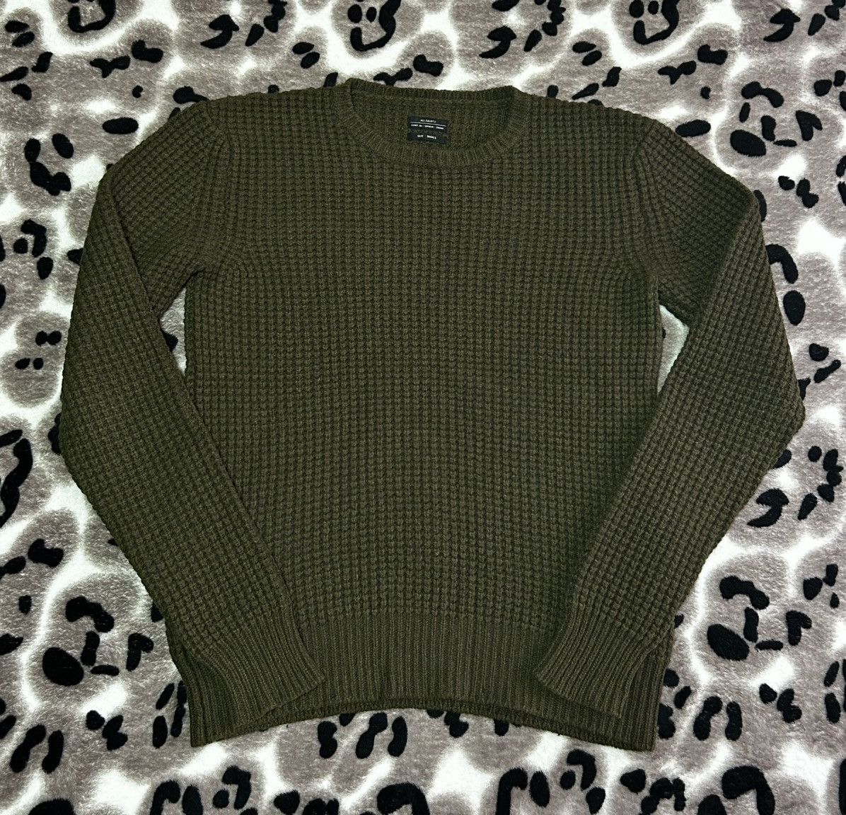 Allsaints Genuine Allsaints Otaru Crew Lamswool Knited Sweater Size US S / EU 44-46 / 1 - 2 Thumbnail
