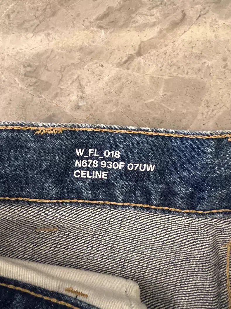 Celine CELINE Lock Buckle Gold Label Flare Jeans Size US 27 - 5 Thumbnail