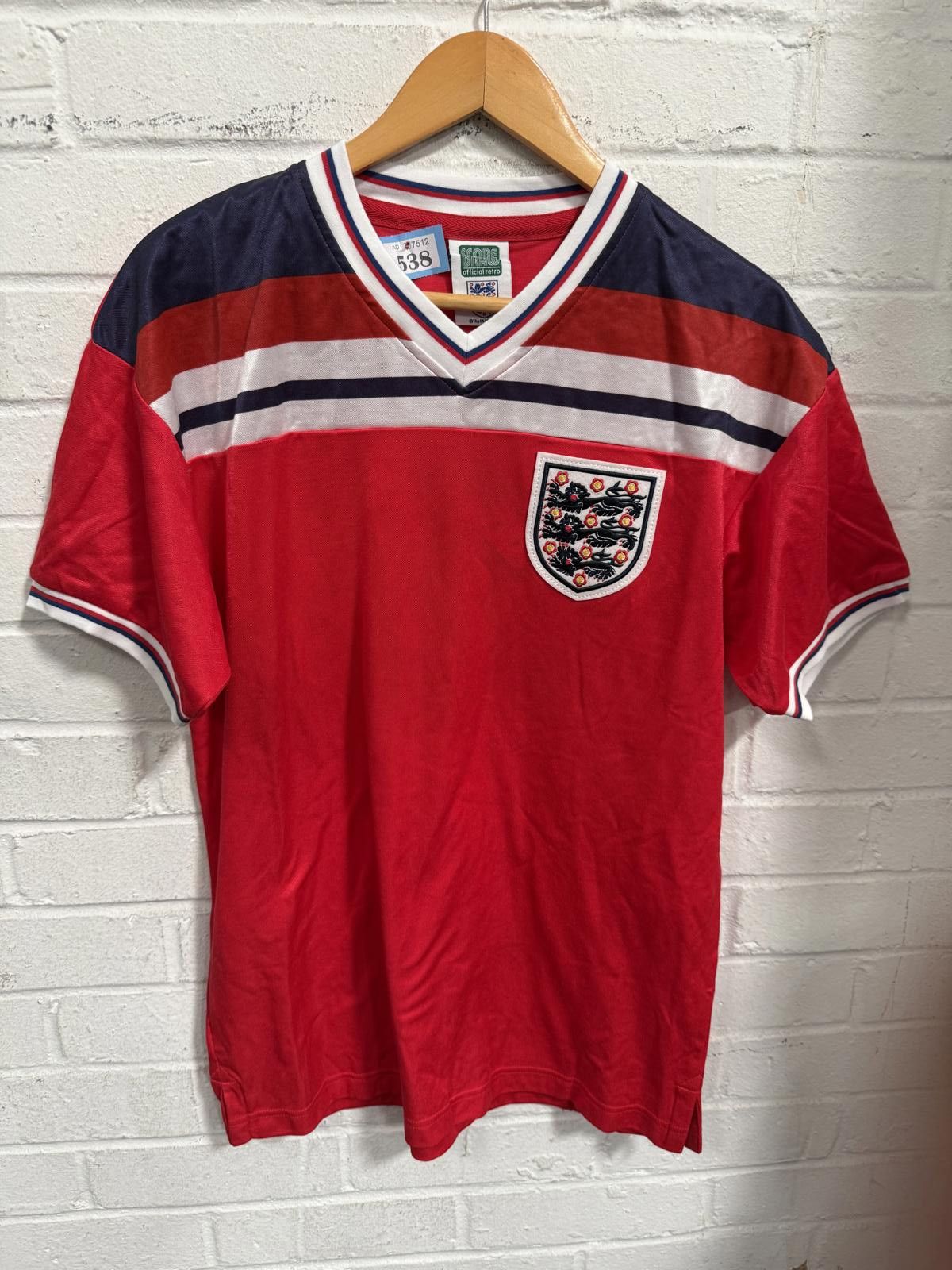 Umbro Vintage England Football Jersey Red Size M Size US M / EU 48-50 / 2 - 1 Thumbnail