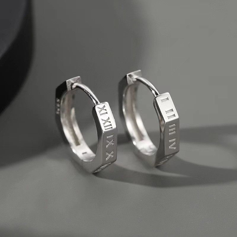 Jewelry × Sterling Silver Future Earrings One Pairs Chrome Jewelry Size ONE SIZE - 4 Thumbnail