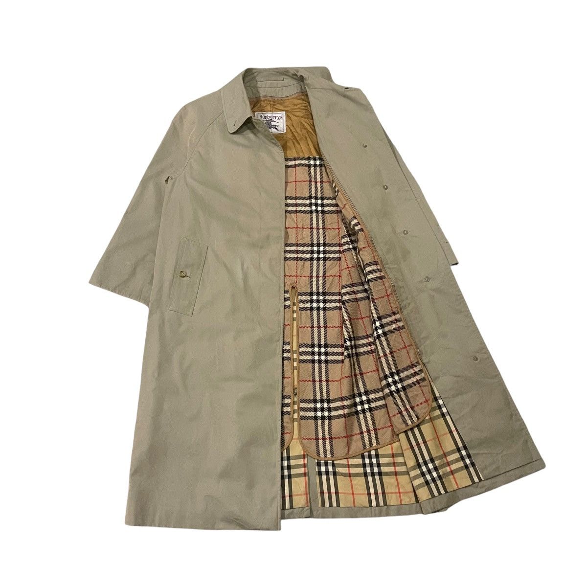 Burberry Vintage Burberry Prorsum Novacheck Long Jacket Size M / US 6-8 / IT 42-44 - 1 Thumbnail