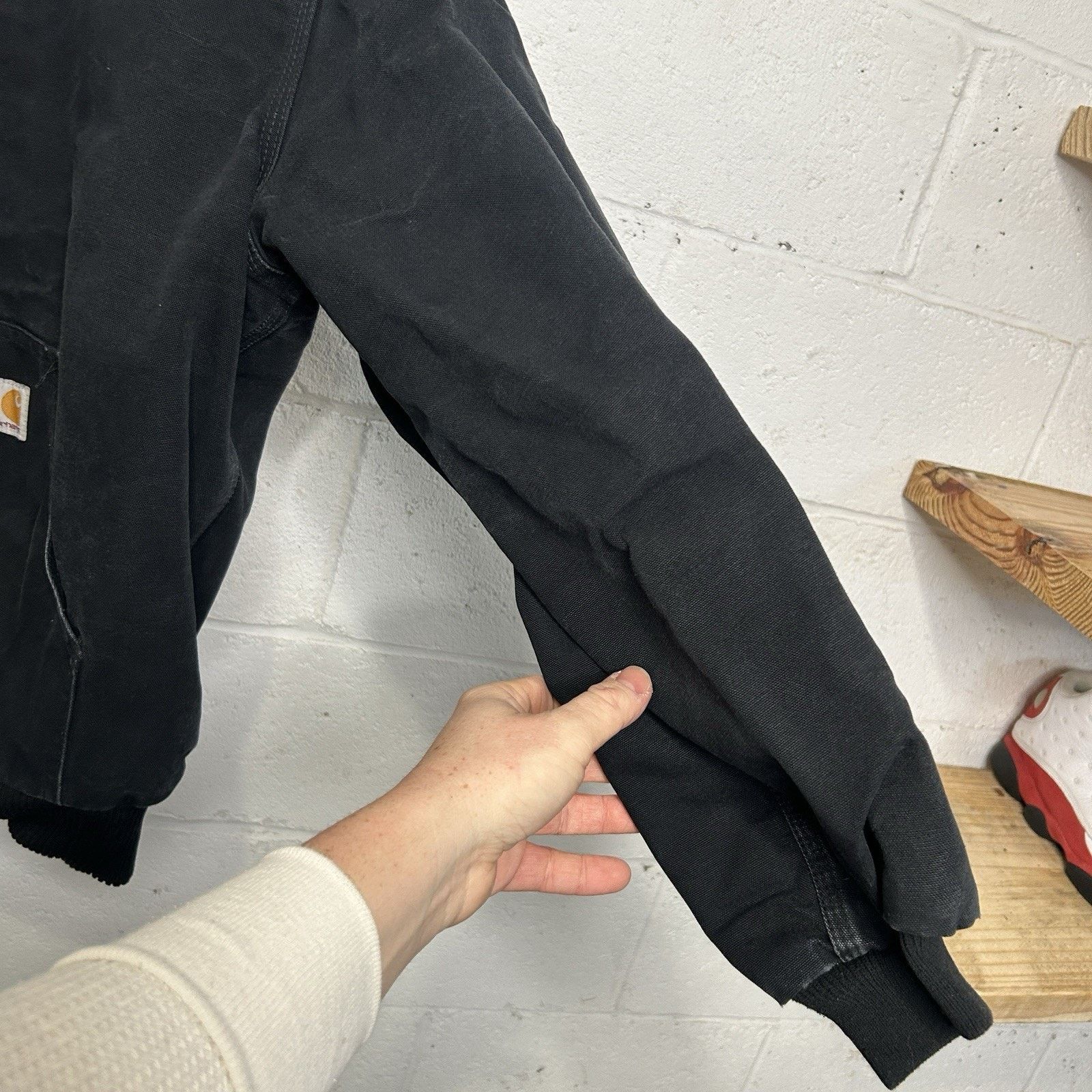 Carhartt Vintage Carhartt Quilted Hooded Active Jacket “Black” J140 Size US M / EU 48-50 / 2 - 4 Thumbnail