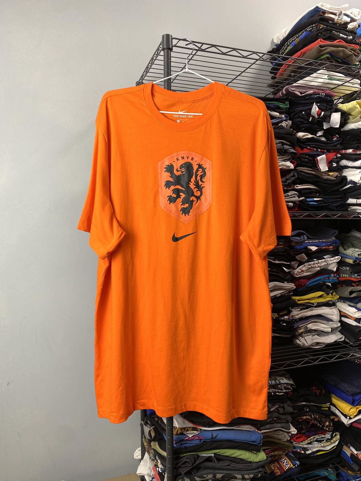 Nike Nike Netherlands T Shirt Soccer Football Jersey Size US XL / EU 56 / 4 - 1 Thumbnail