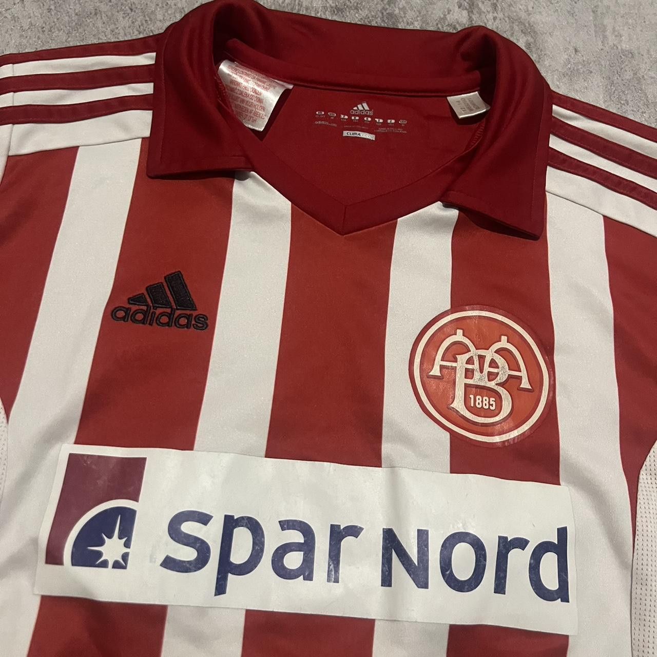 Adidas 2014-15 Aalborg Adidas Home Football Shirt Denmark Size US XS / EU 42 / 0 - 2 Thumbnail