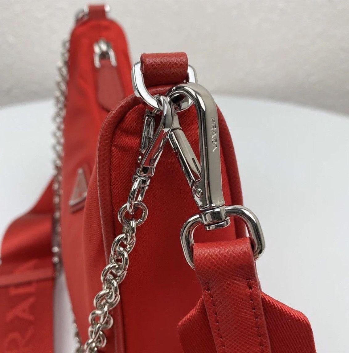 Other Red nylon bag Size ONE SIZE - 2 Thumbnail