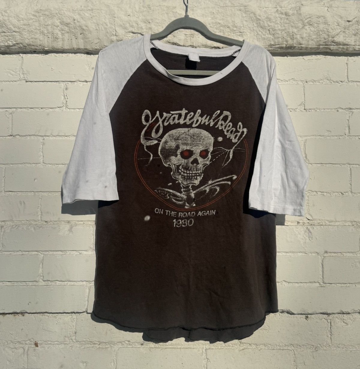 Grateful Dead × Vintage Vintage 1980 The Greatful Dead baseball shirt Size US L / EU 52-54 / 3 - 2 Thumbnail