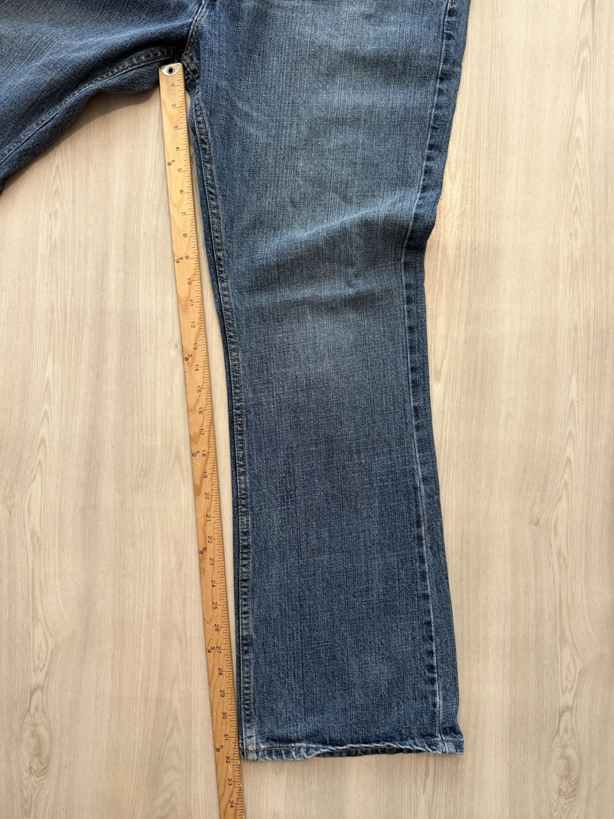 Levi's Vintage Y2K Levis 527 Sz 38x32 Cowboy Bootcut Western Denim Size US 38 / EU 54 - 5 Thumbnail