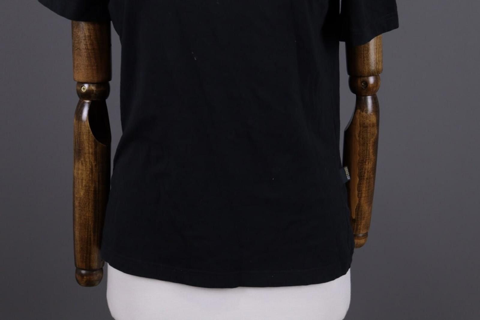 Just Cavalli Just Cavalli Black Big Logo Black T-Shirt Size L Size L / US 10 / IT 46 - 2 Thumbnail