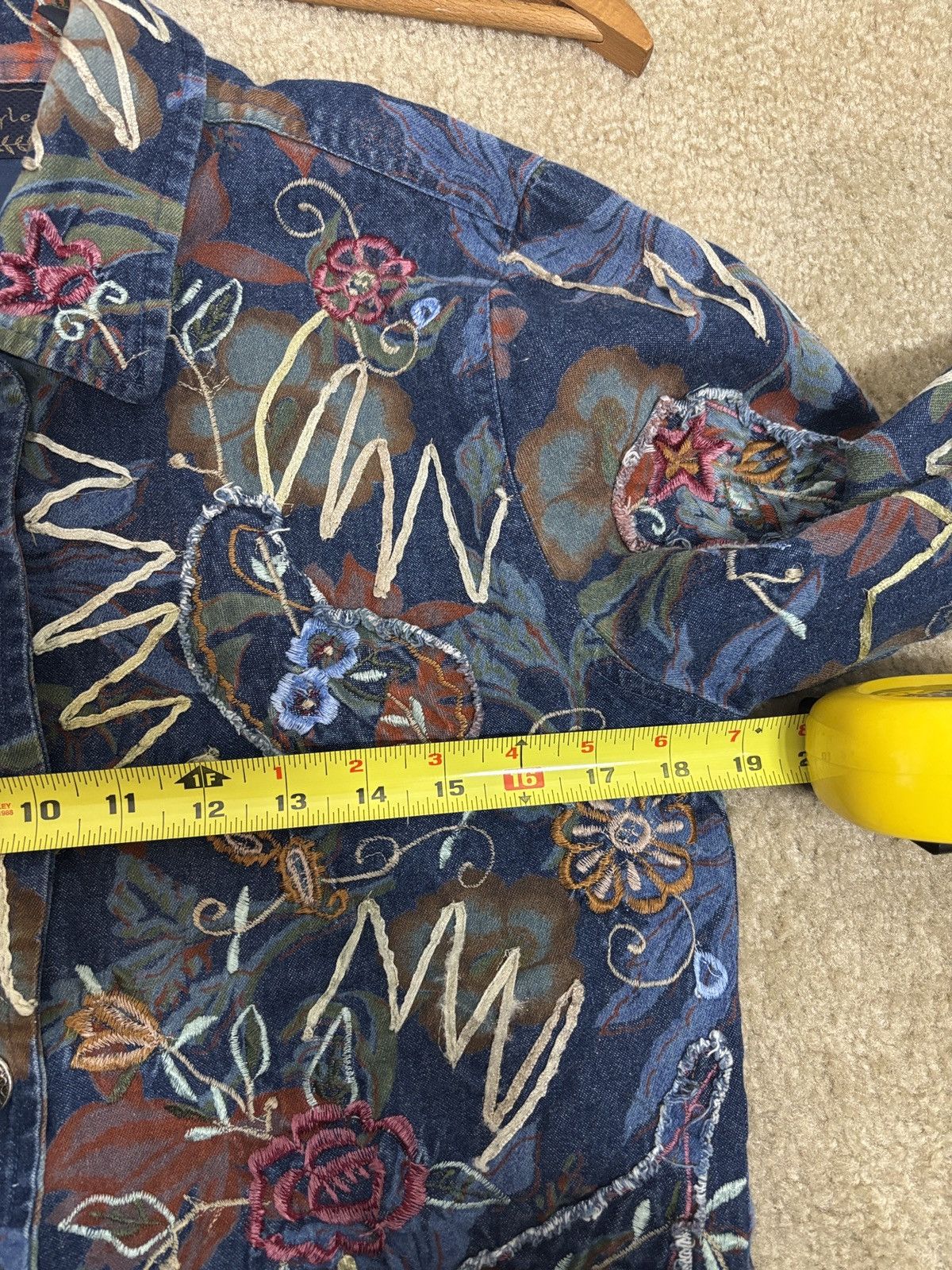 Vintage Vintage Lifestyles Geometric Pattern Jacket AOP Boho Small Size S / US 4 / IT 40 - 5 Thumbnail