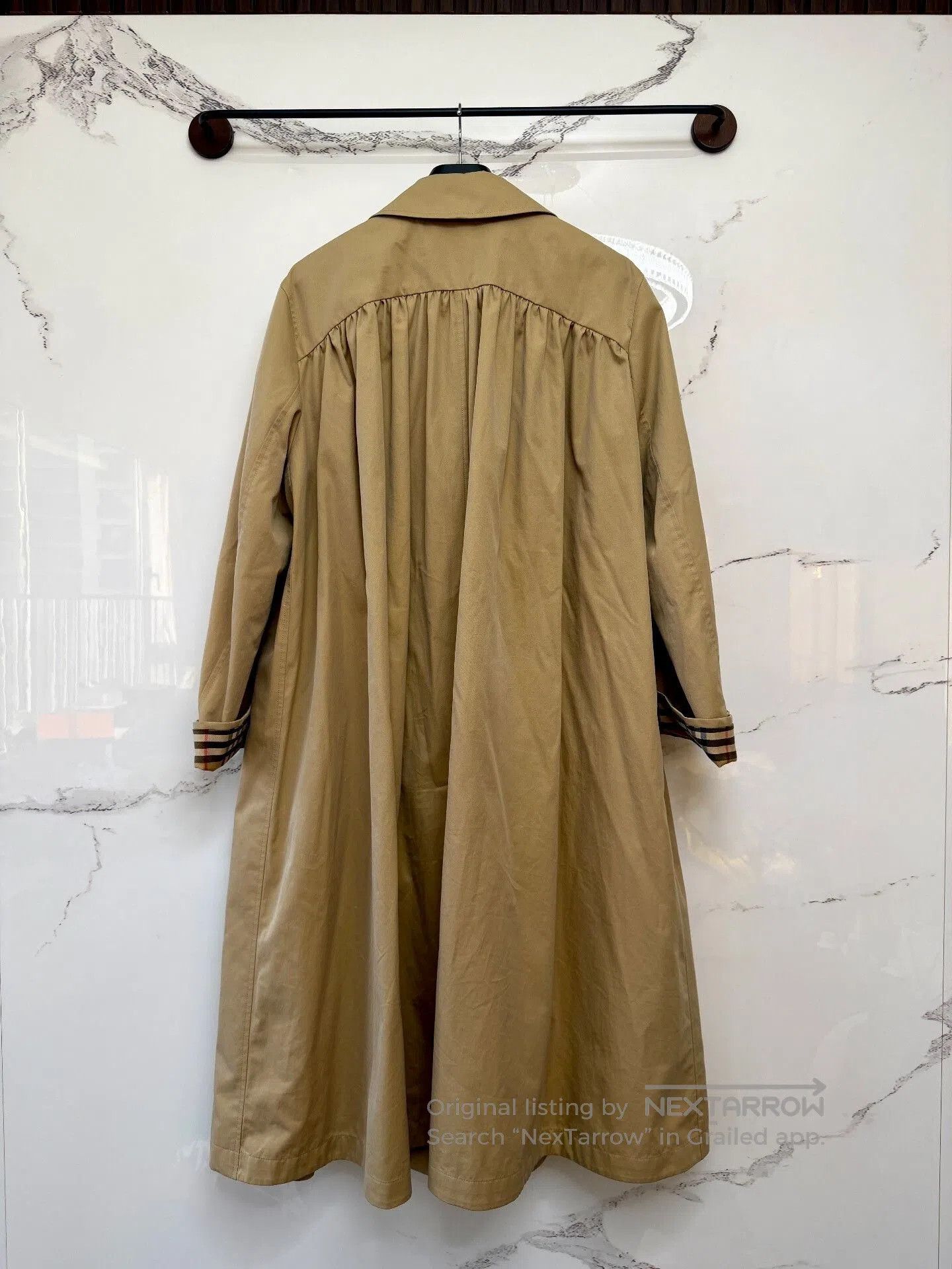 Burberry burberry check trench coat. Size XXS / US 00 / IT 34 - 4 Thumbnail
