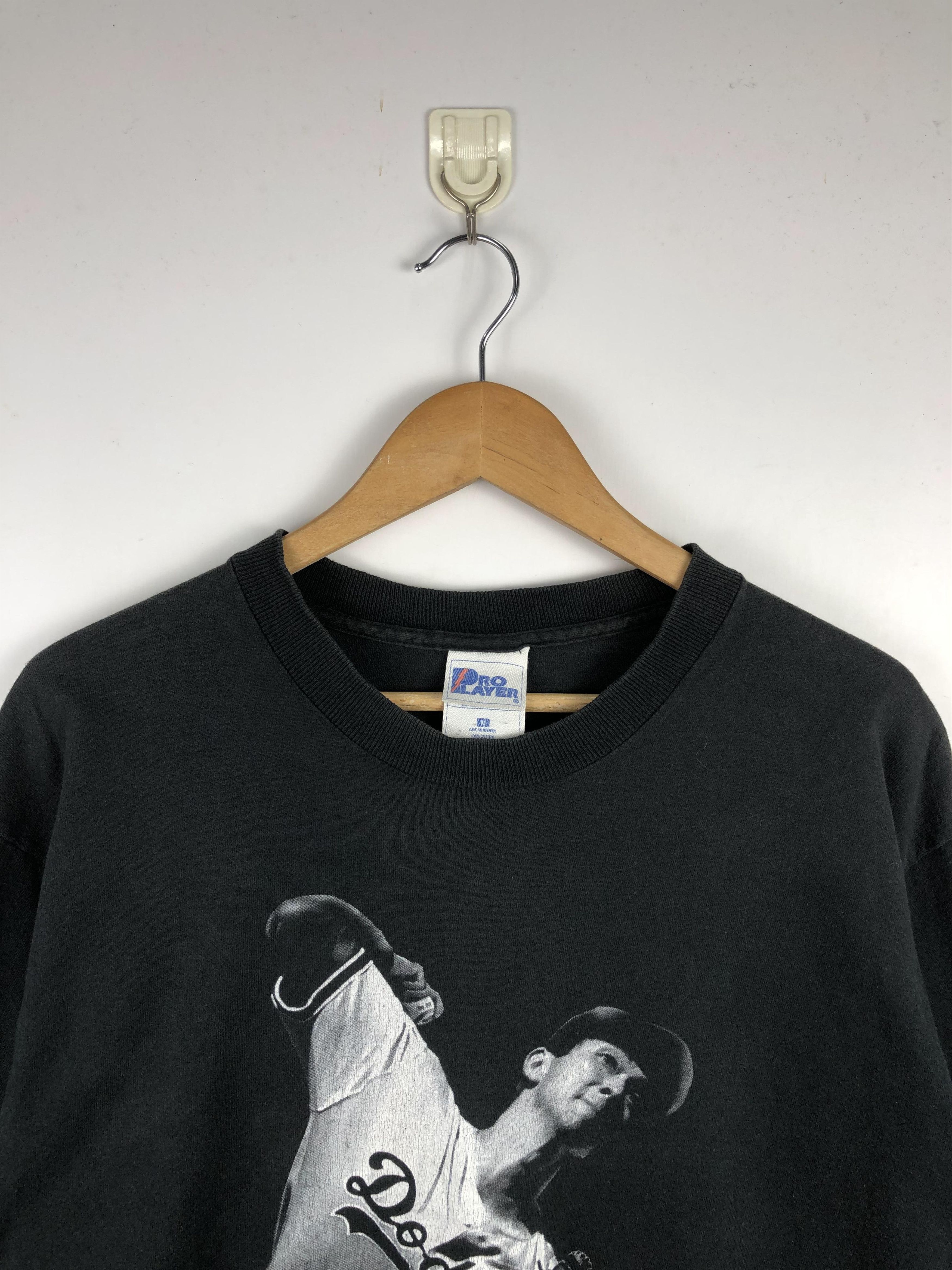 MLB Vintage 90s MLB L.A Dodgers Hideo Nomo Printed Tee TA0344 Size US M / EU 48-50 / 2 - 2 Thumbnail