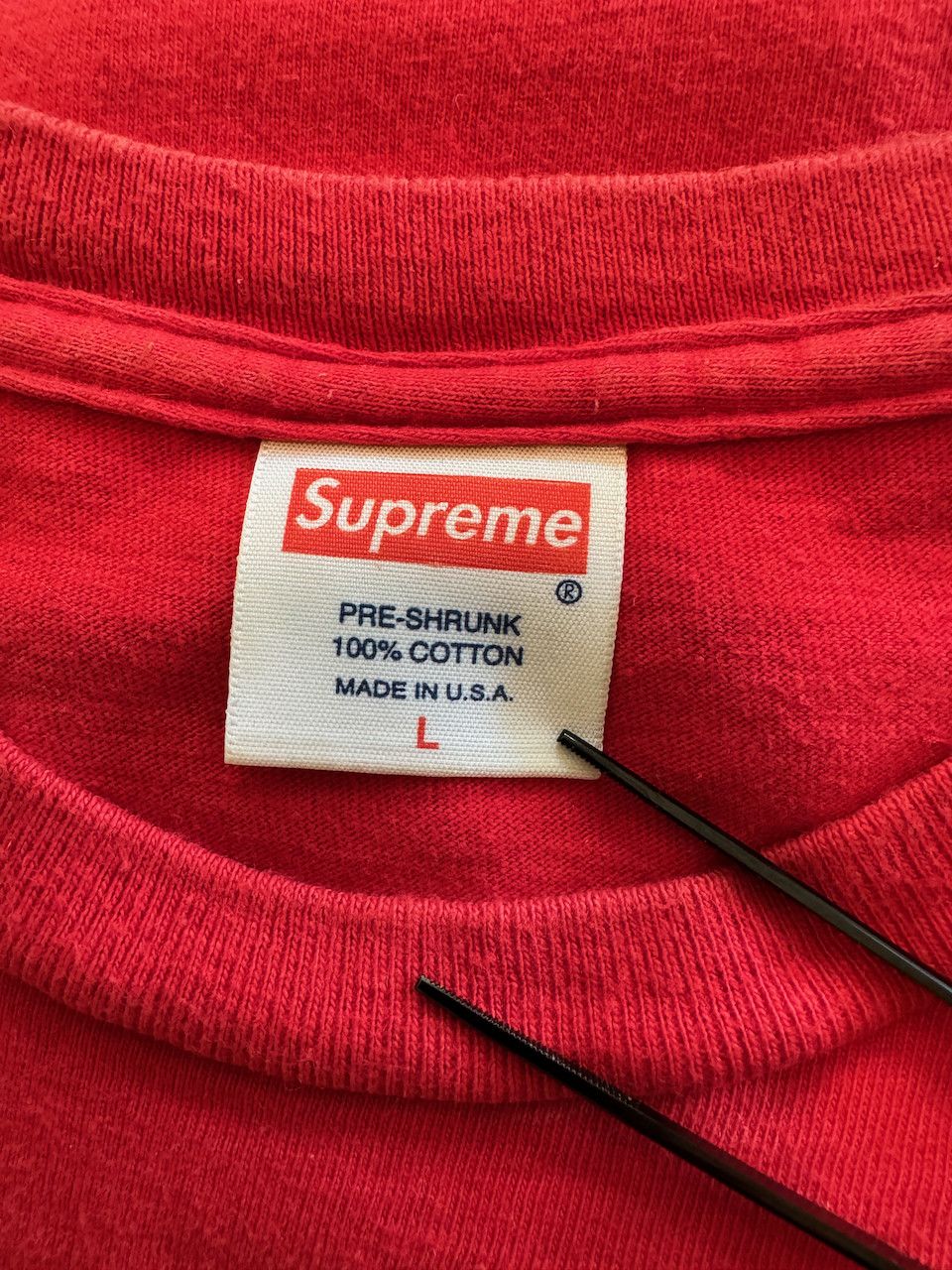 Supreme Supreme 2012 Arabic Tee SS12 Size US L / EU 52-54 / 3 - 3 Thumbnail
