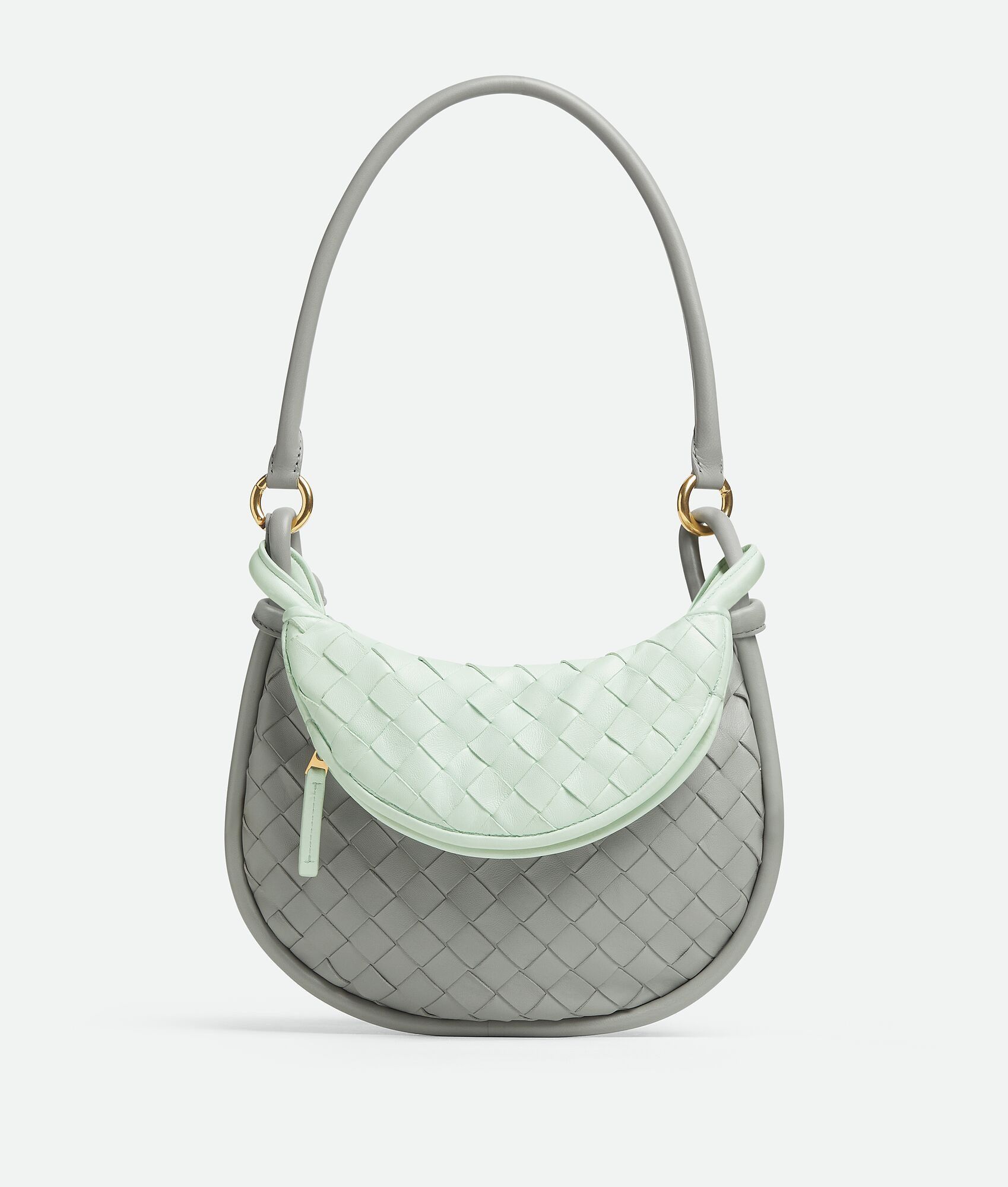 Bottega Veneta o1lf3ng10525 Size: OS / Small Gemelli Bag Agate Grey/Glacier Size ONE SIZE - 1 Thumbnail
