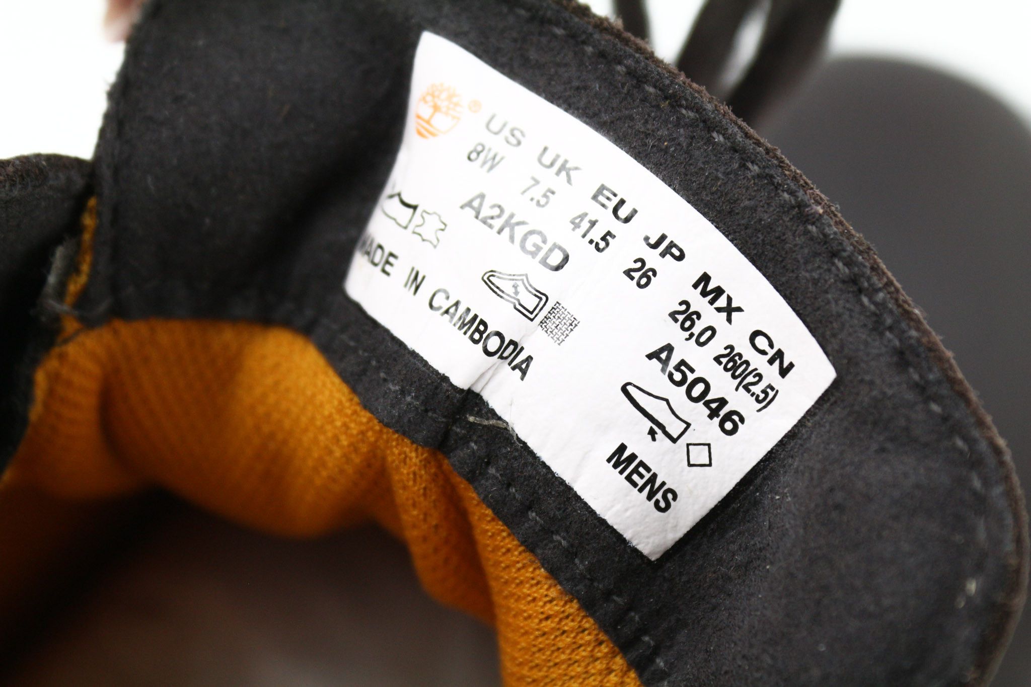 Timberland A2KGD UK7.5 Leather Dark Brown 79846 Size US 8 / EU 41 - 10 Thumbnail