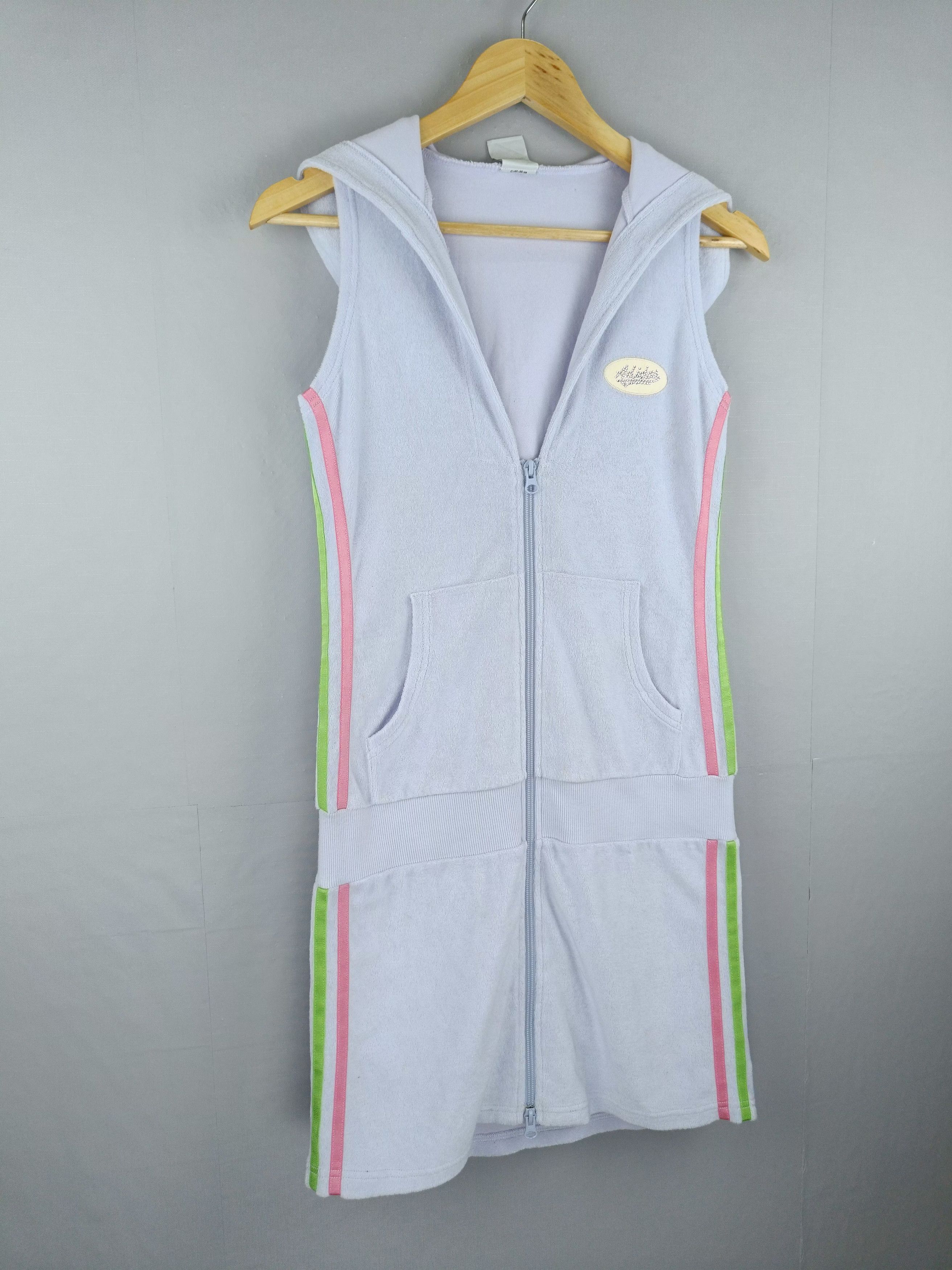 Adidas Vintage Y2k ADIDAS Hoodie Mini Dress Size M / US 6-8 / IT 42-44 - 11 Thumbnail