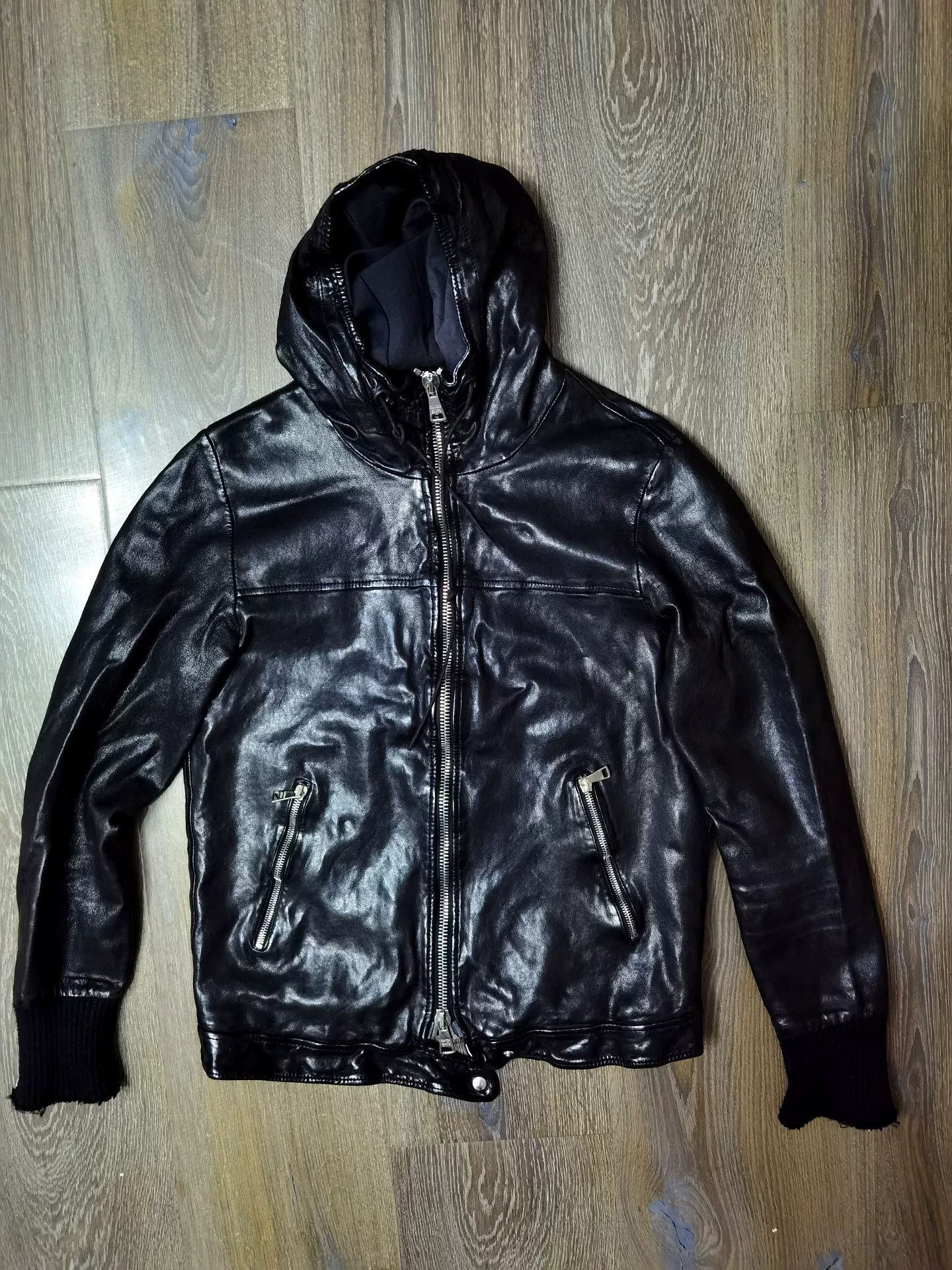 Giorgio Brato Giorgio Brato Leather Jacket Size 46 Size US S / EU 44-46 / 1 - 1 Thumbnail