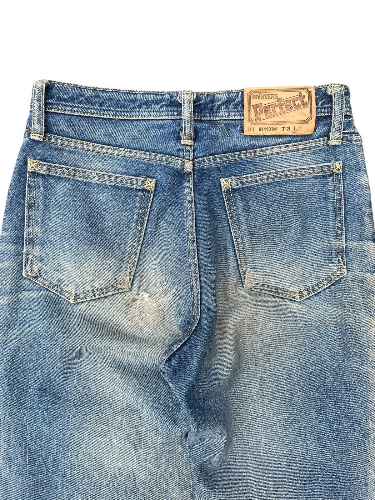 Japanese Brand Vintage Japanese Brand Blue Faded Washed Straight Cut Jeans Size US 28 / EU 44 - 4 Thumbnail