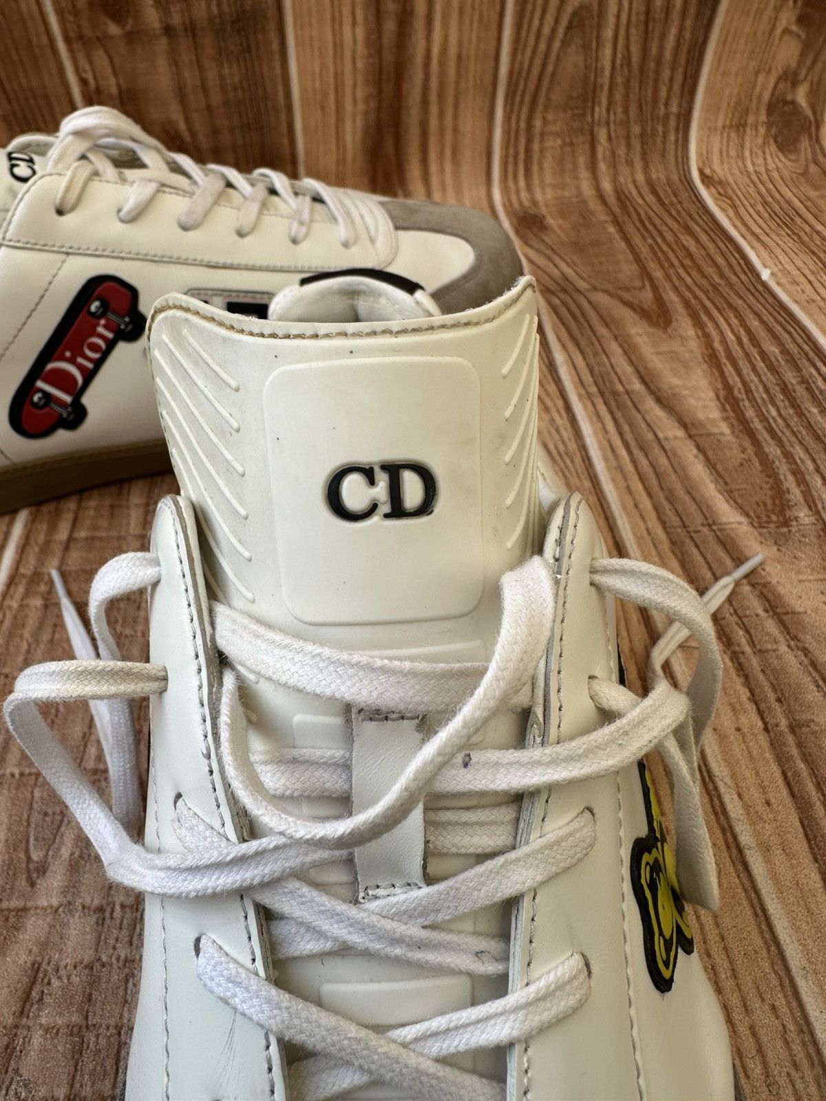 Dior Kim Jones Dior B01 White/Gum Patch Logo Sneaker Size US 10 / EU 43 - 18 Thumbnail
