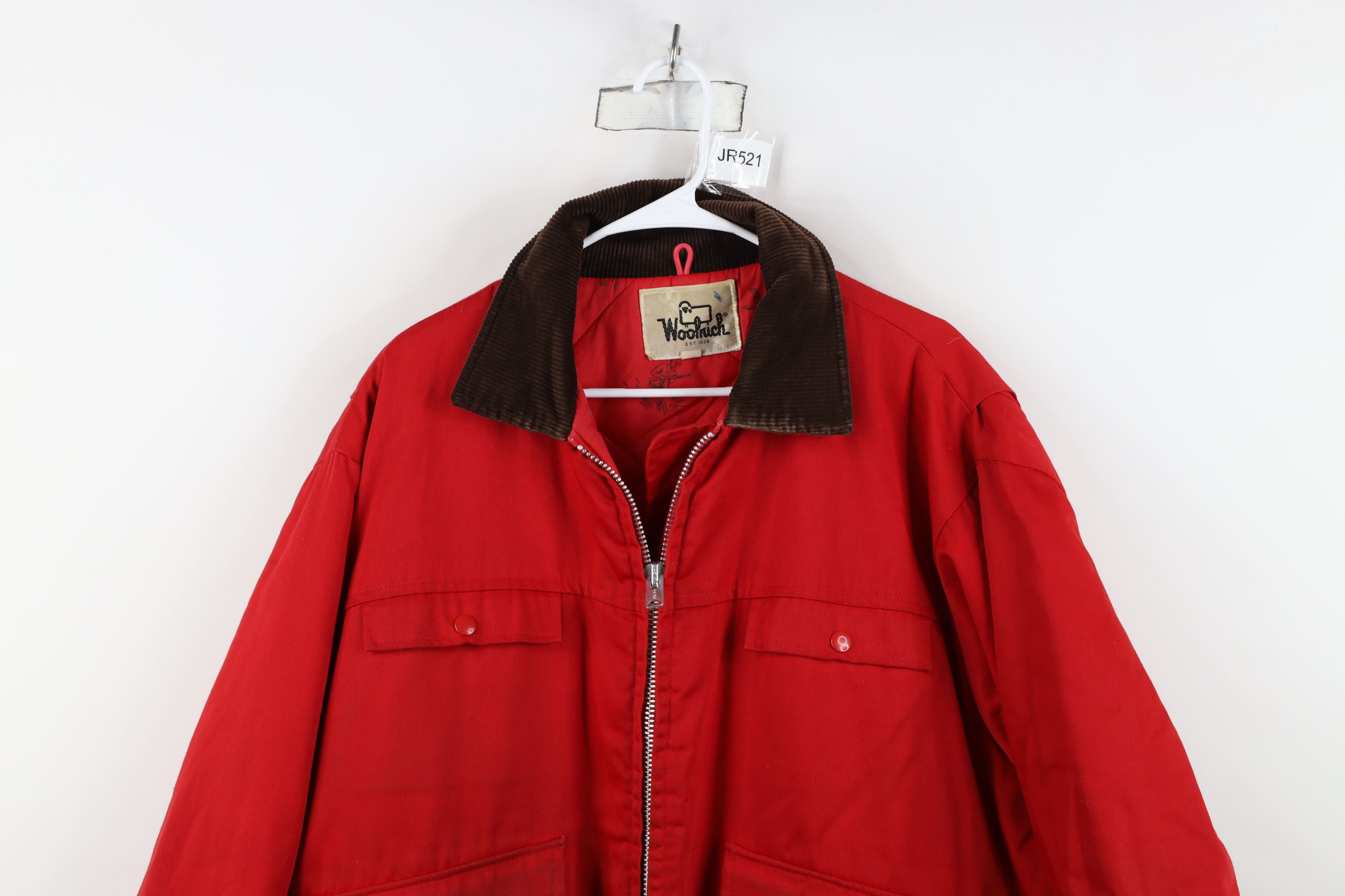 Woolrich Woolen Mills Vintage 60s 70s Woolrich Hunting Chore Barn Jacket USA Size US XL / EU 56 / 4 - 2 Thumbnail