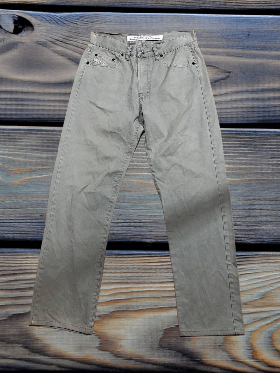 Diesel Diesel Cochise Vintage Regular Straight Jeans Streetwear Size US 33 - 1 Thumbnail
