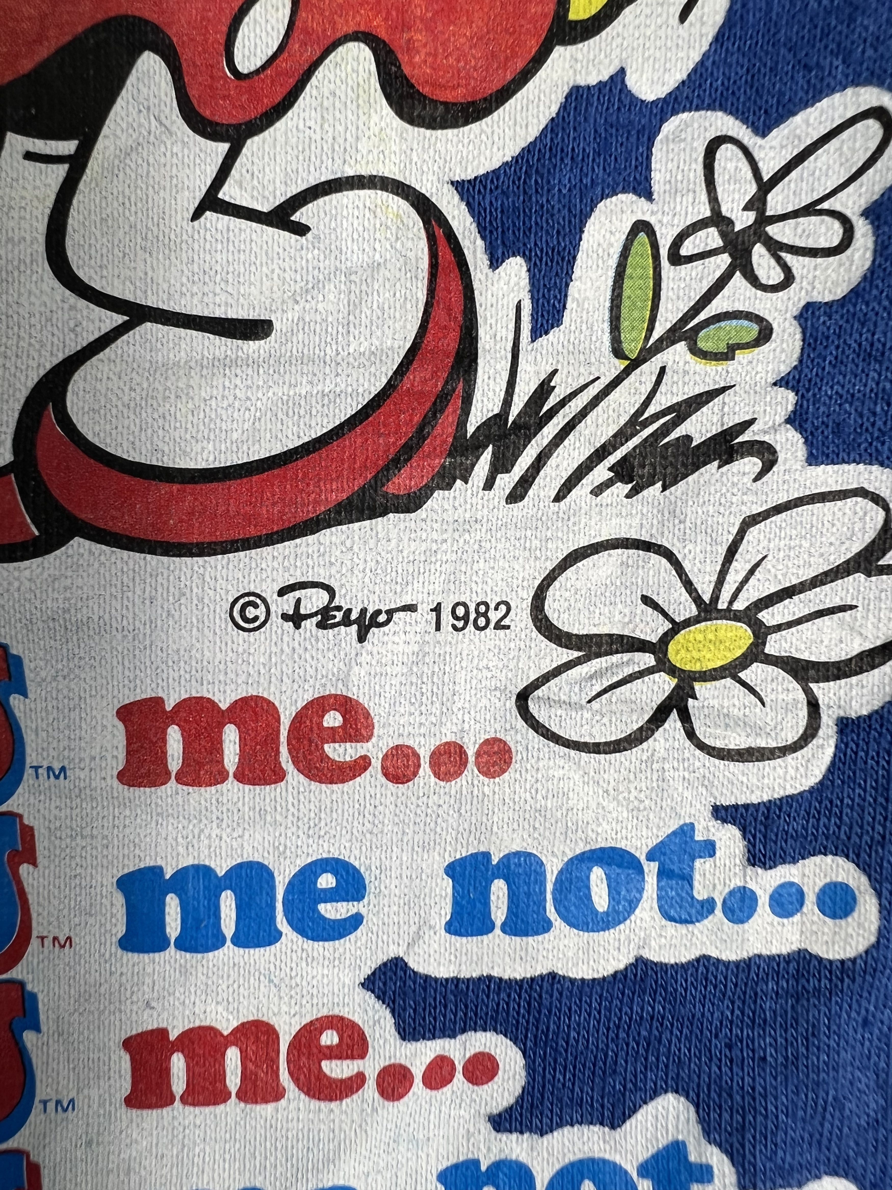 Cartoon Network Vtg 80s Smurfette The Smurfs Animation Promo Tee (M) GTMD894 Size US M / EU 48-50 / 2 - 5 Thumbnail
