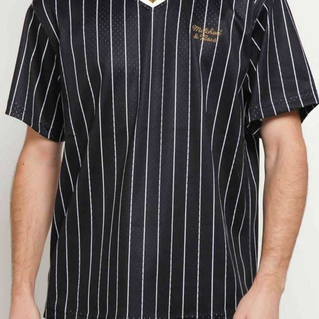Mitchell & Ness Mitchell & Ness Basketball Essential Pinstripe Jersey Shirt Size US XL / EU 56 / 4 - 6 Thumbnail