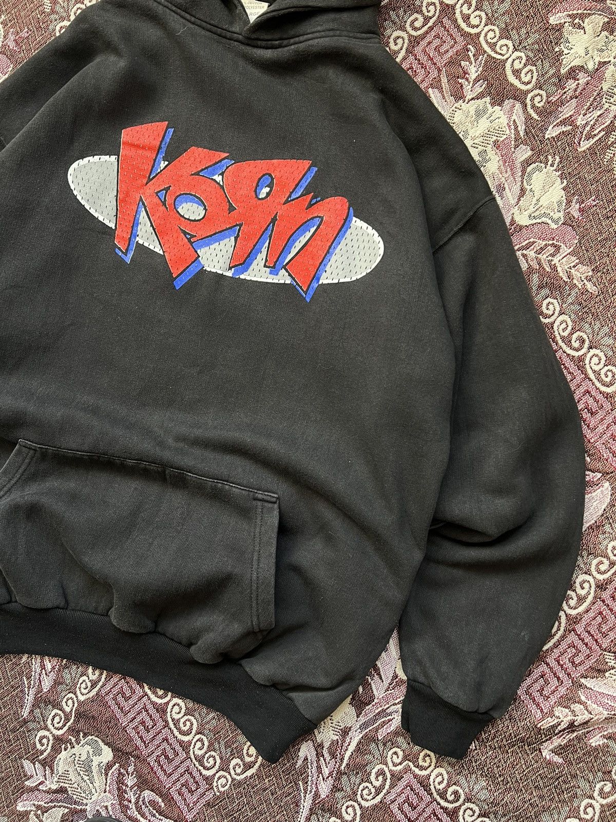 Band Tees × Vintage VERY RARE 90s Vintage Korn Hoodie Size US XL / EU 56 / 4 - 6 Thumbnail