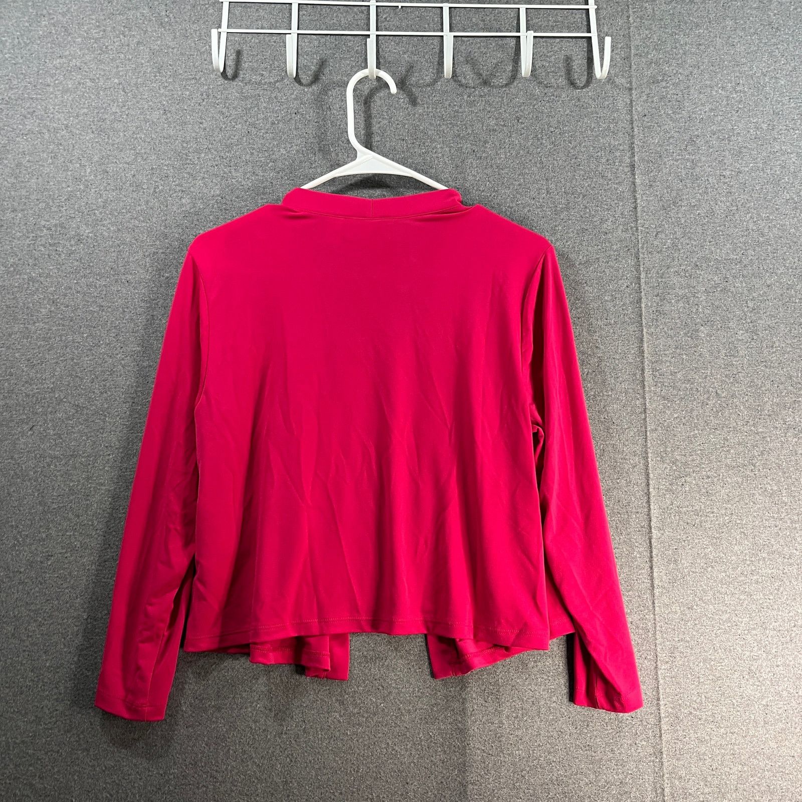 Other Susan Graver Liquid Knit Open-Front 3/4 Sleeve Shirve Size M / US 6-8 / IT 42-44 - 2 Thumbnail