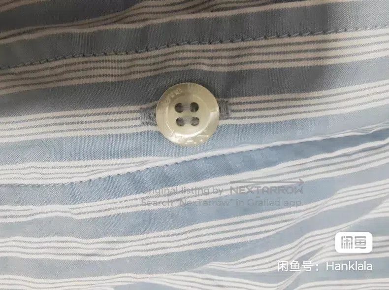 Vivienne Westwood Vivienne Westwood Blue and white striped long-sleeved shir Size US M / EU 48-50 / 2 - 5 Thumbnail