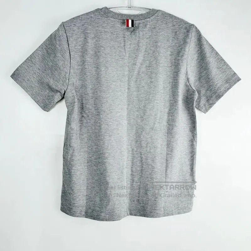 Thom Browne Thom Browne Gray Cotton Women's T-Shirt . Size S / US 4 / IT 40 - 2 Thumbnail