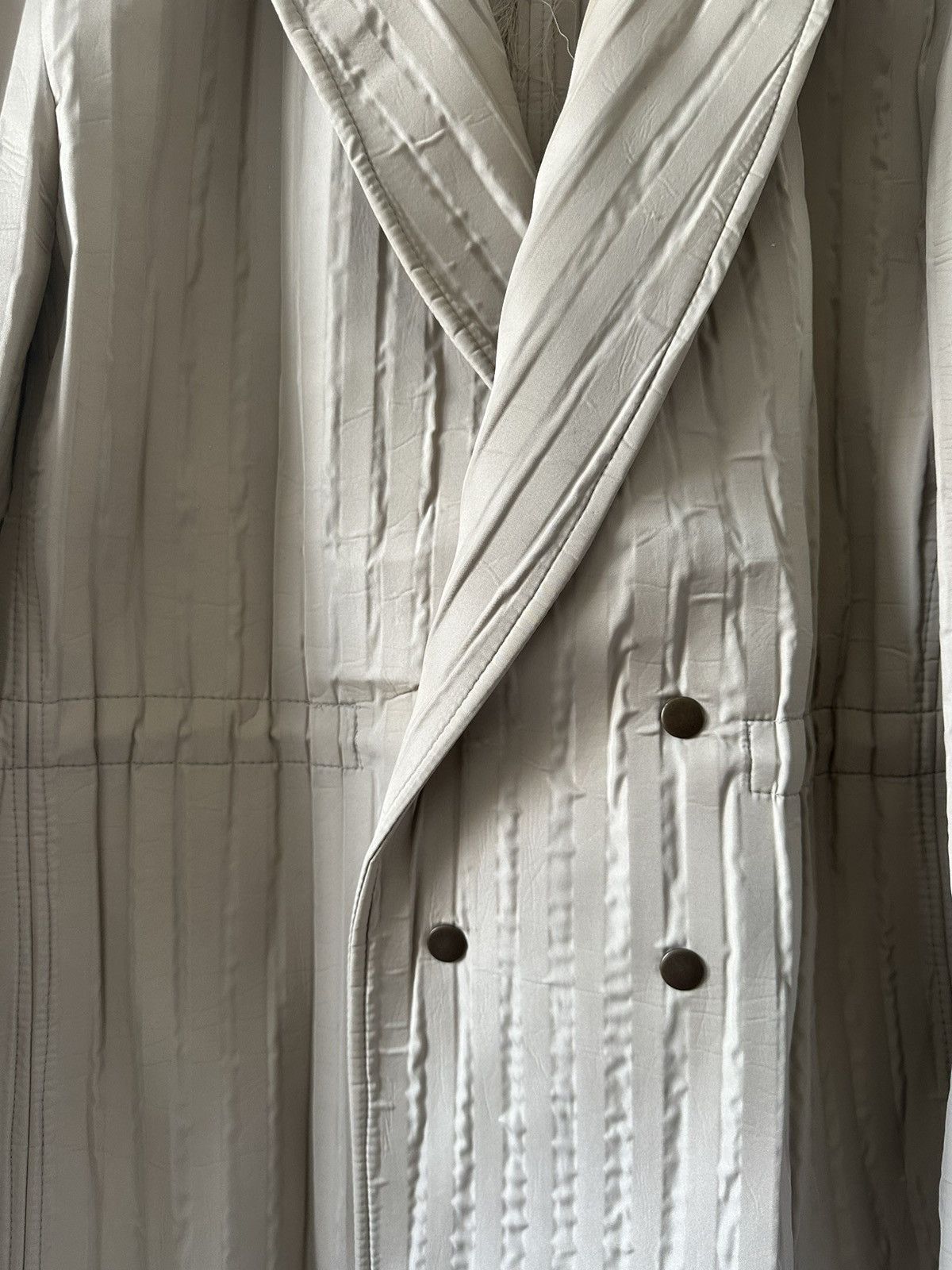 Other Avant garde foam striped nylon jacket! Hi fashion Size 44R - 5 Thumbnail