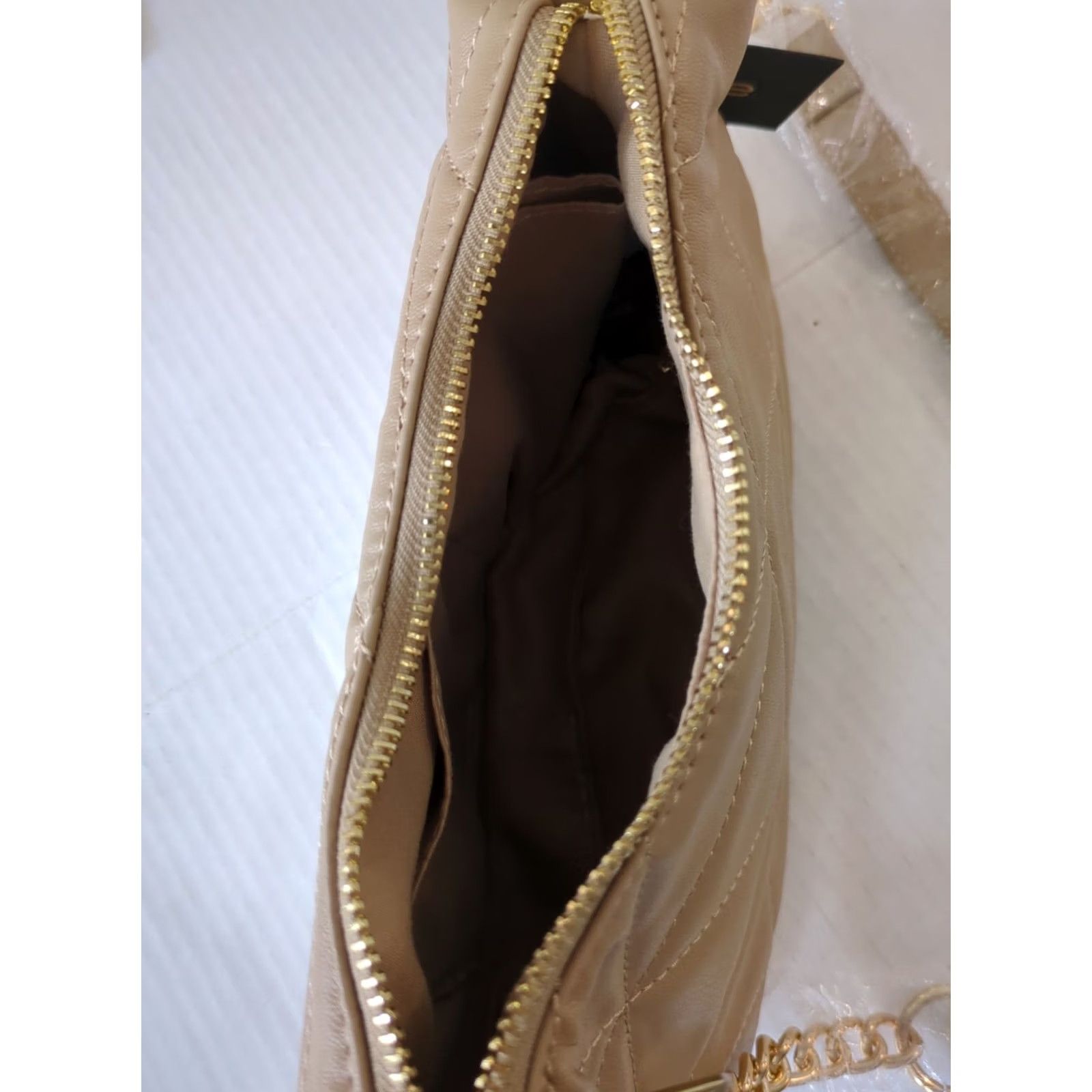 Bebe bebe Crossbody Handbag NWT Beige Brown Multi One Size Women NWT 89 SPF? Size ONE SIZE - 6 Thumbnail