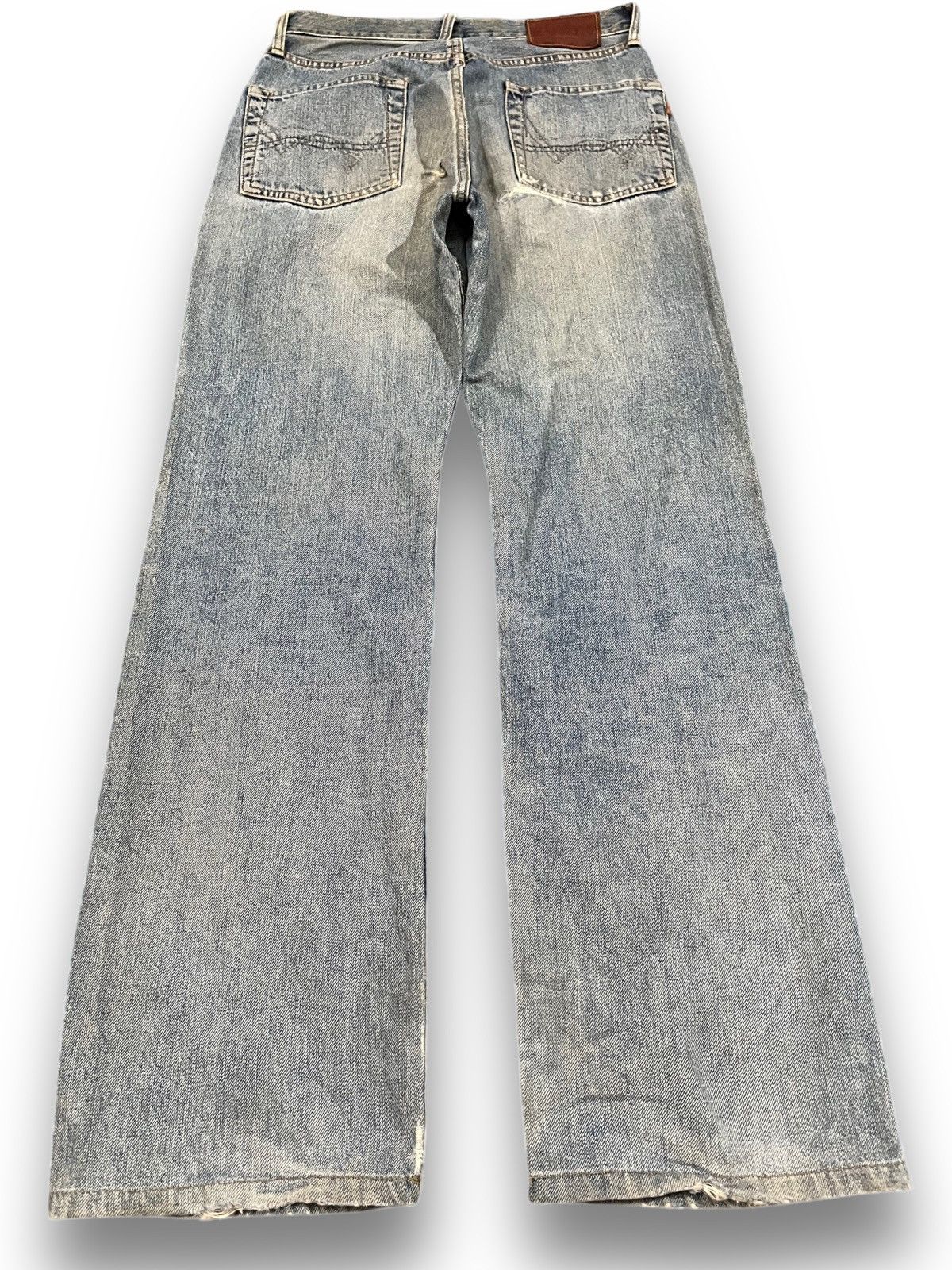 Edwin Vintage Edwin 505X Selvedge Distressed Denim Size US 29 - 6 Thumbnail