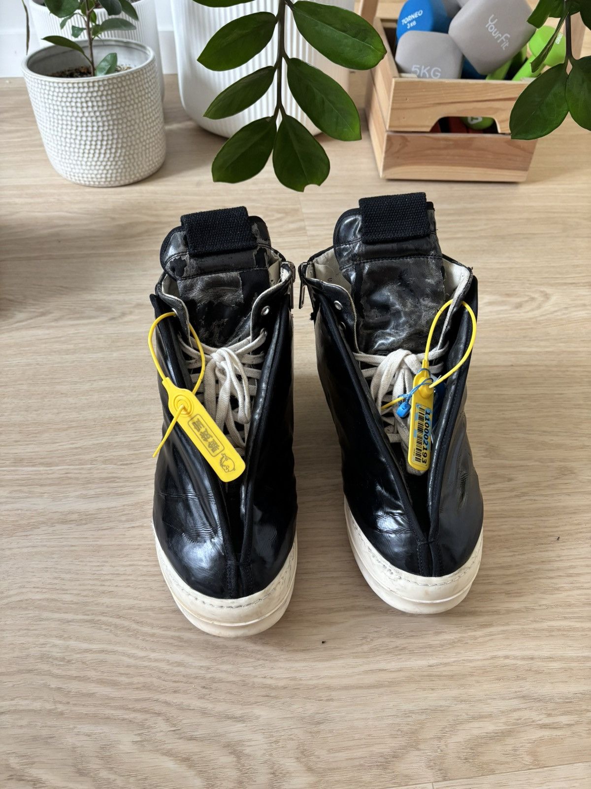Rick Owens Drkshdw Rick Owens Drkshdw Hoof Dunk Size US 8.5 / EU 41-42 - 4 Thumbnail